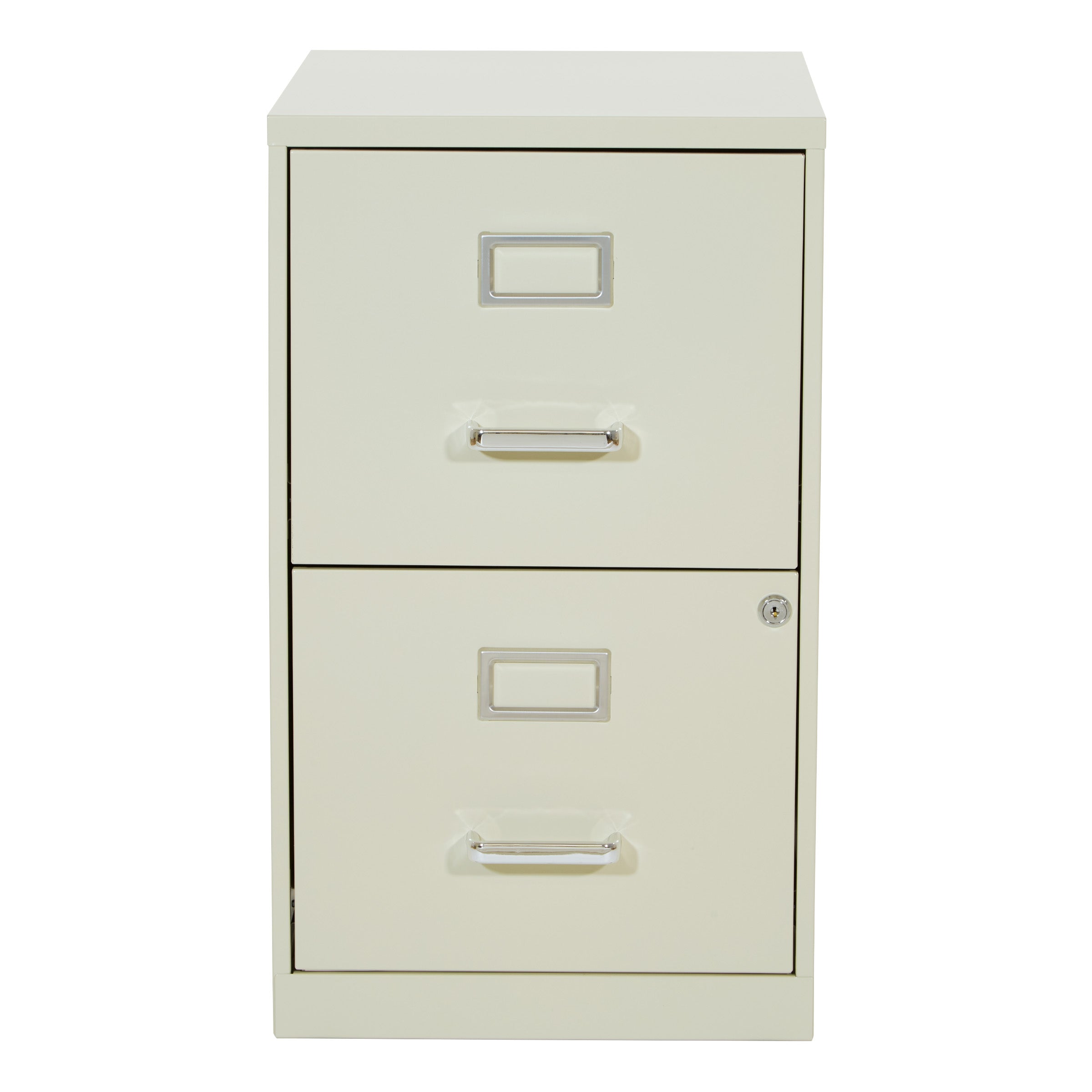 Metal File Cabinet - Tan
