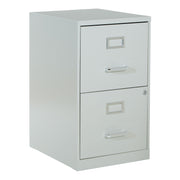 Metal File Cabinet - Grey