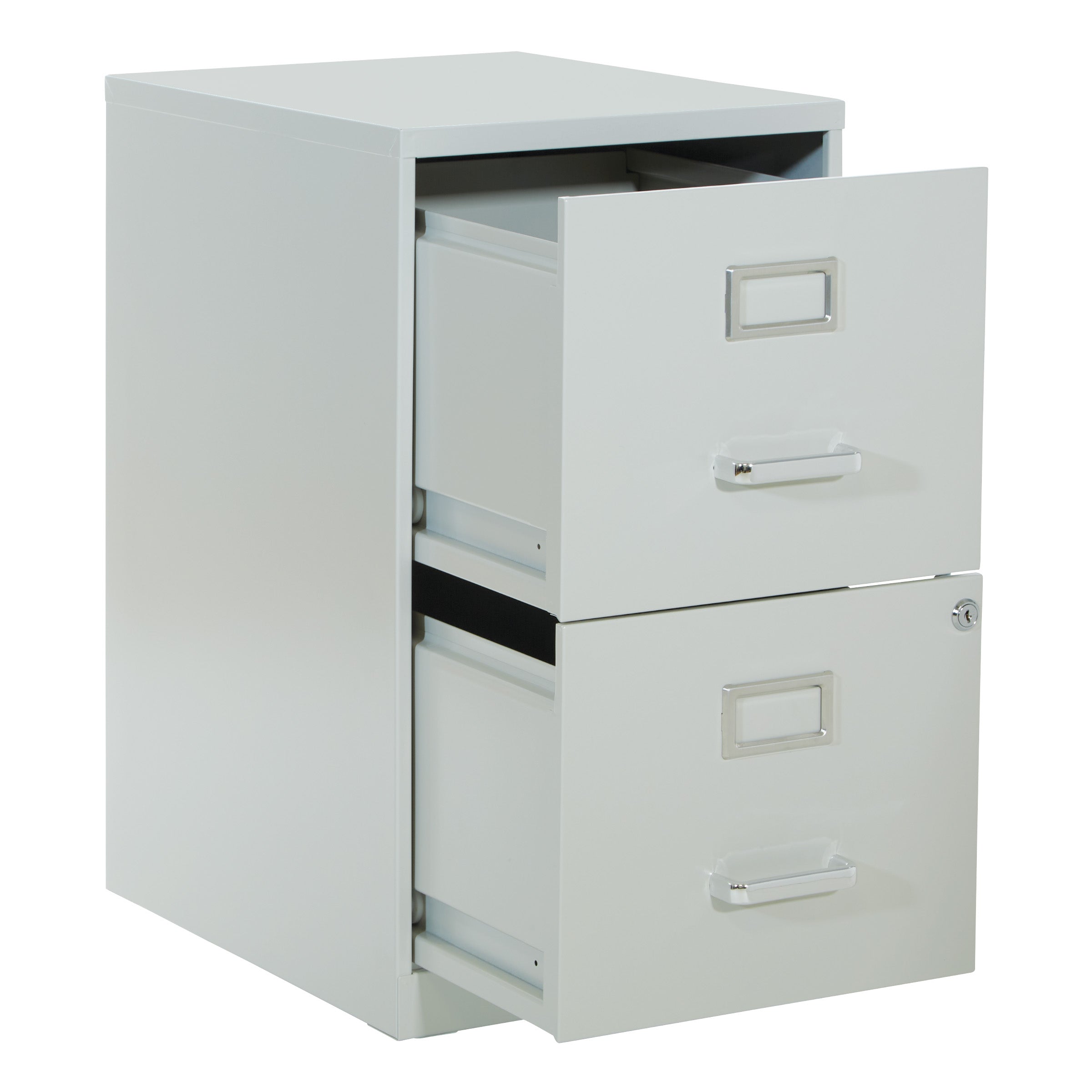 Metal File Cabinet - Grey