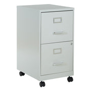 Metal File Cabinet - Grey