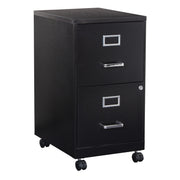 Metal File Cabinet - Black