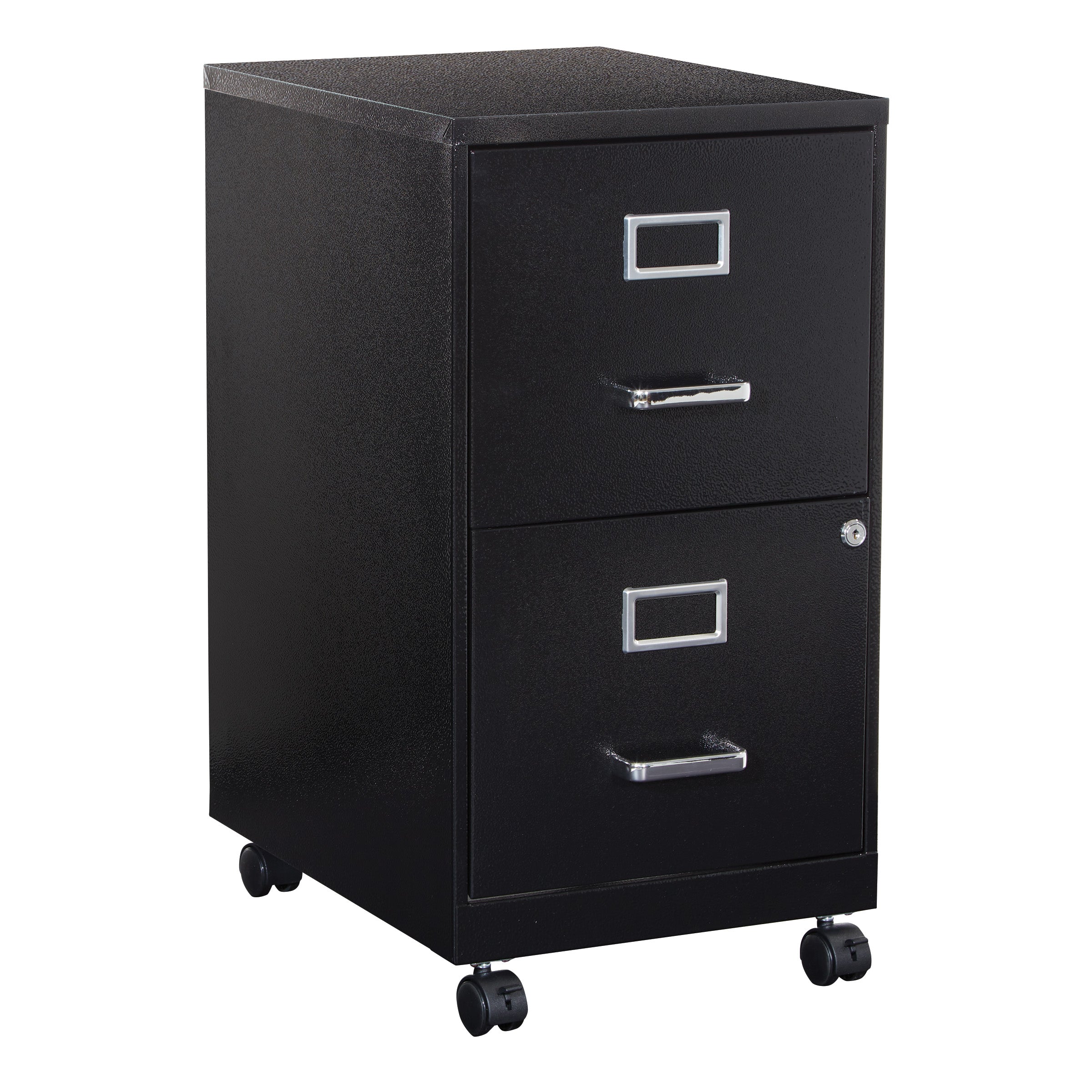 Metal File Cabinet - Black