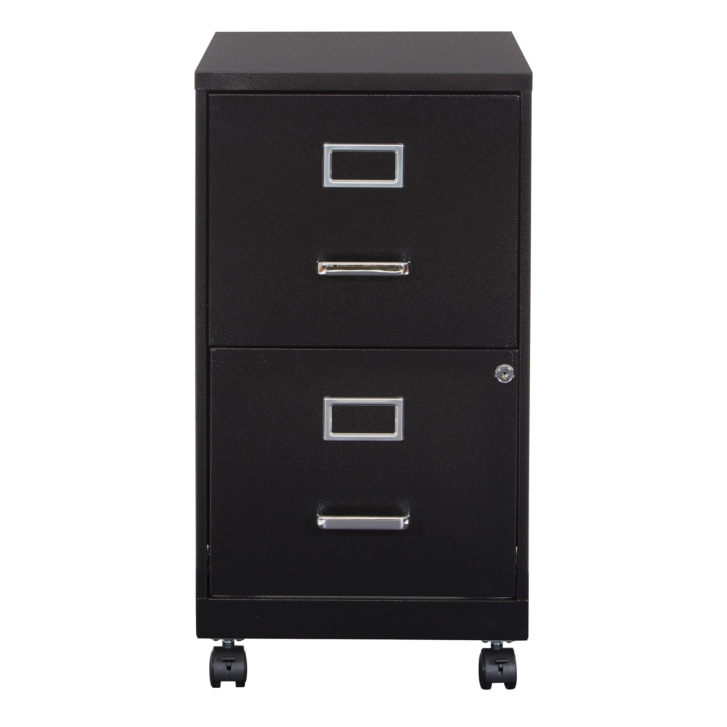 Metal File Cabinet - Black