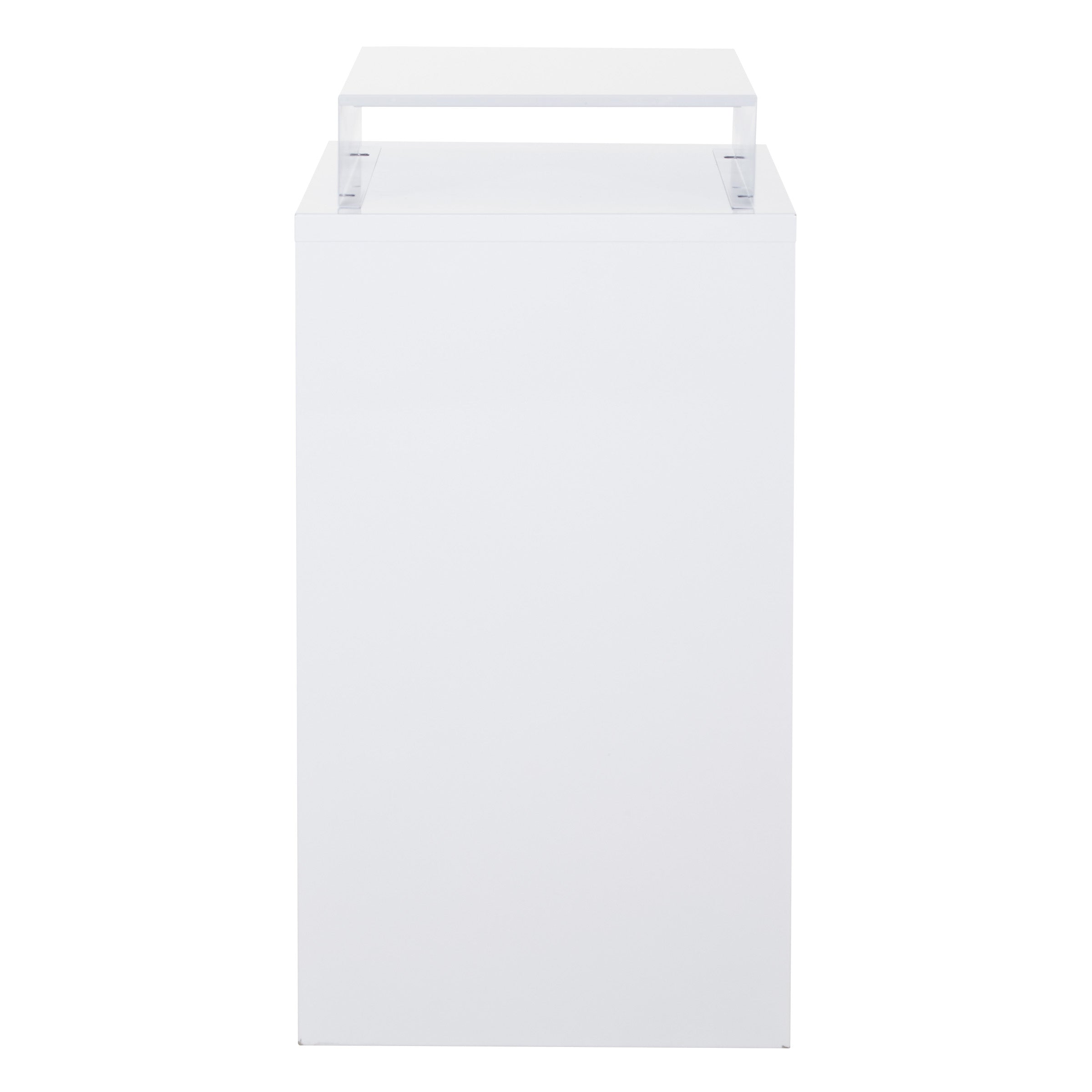 Metal File Cabinet - White