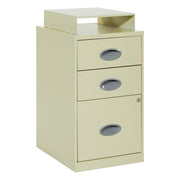 Metal File Cabinet - Tan