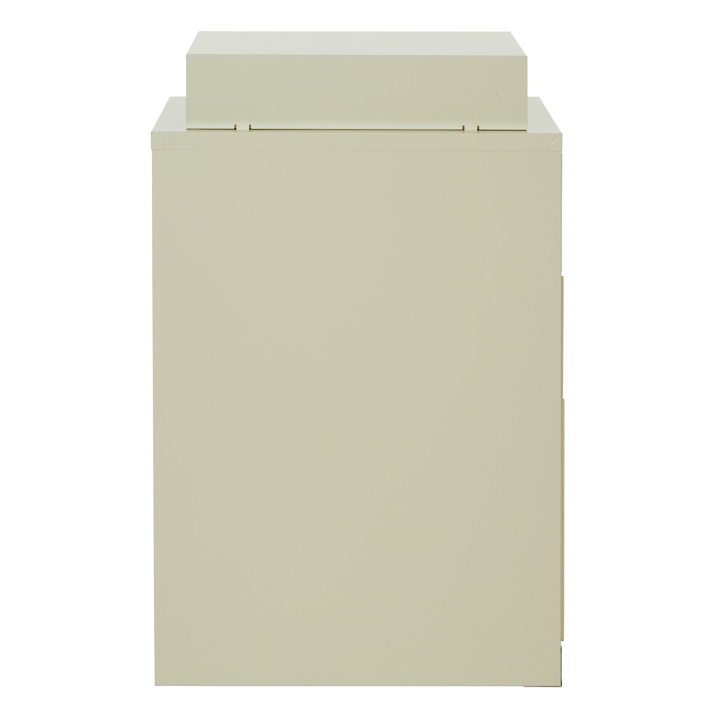 Metal File Cabinet - Tan