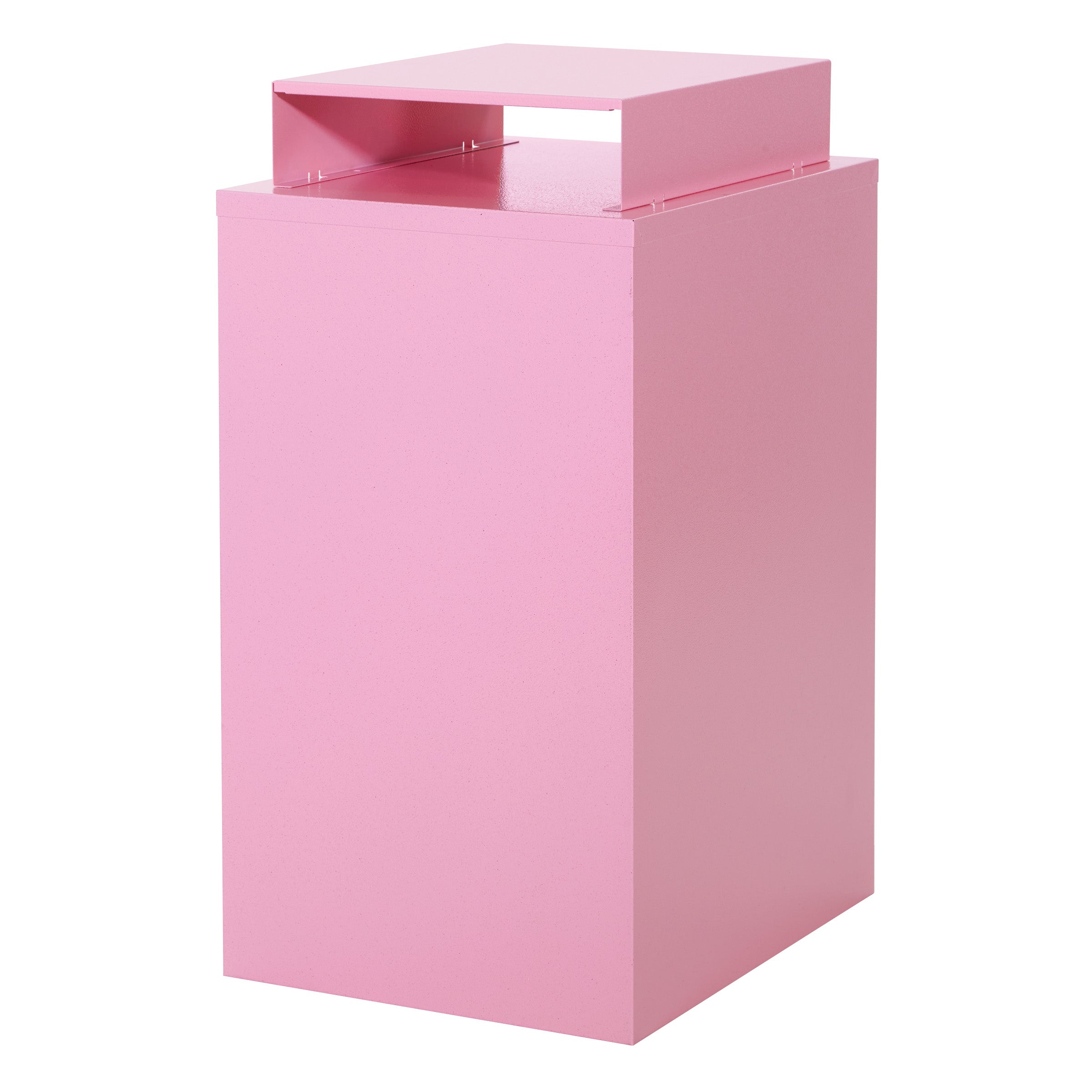 Metal File Cabinet - Pink