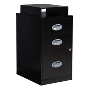 Metal File Cabinet - Black