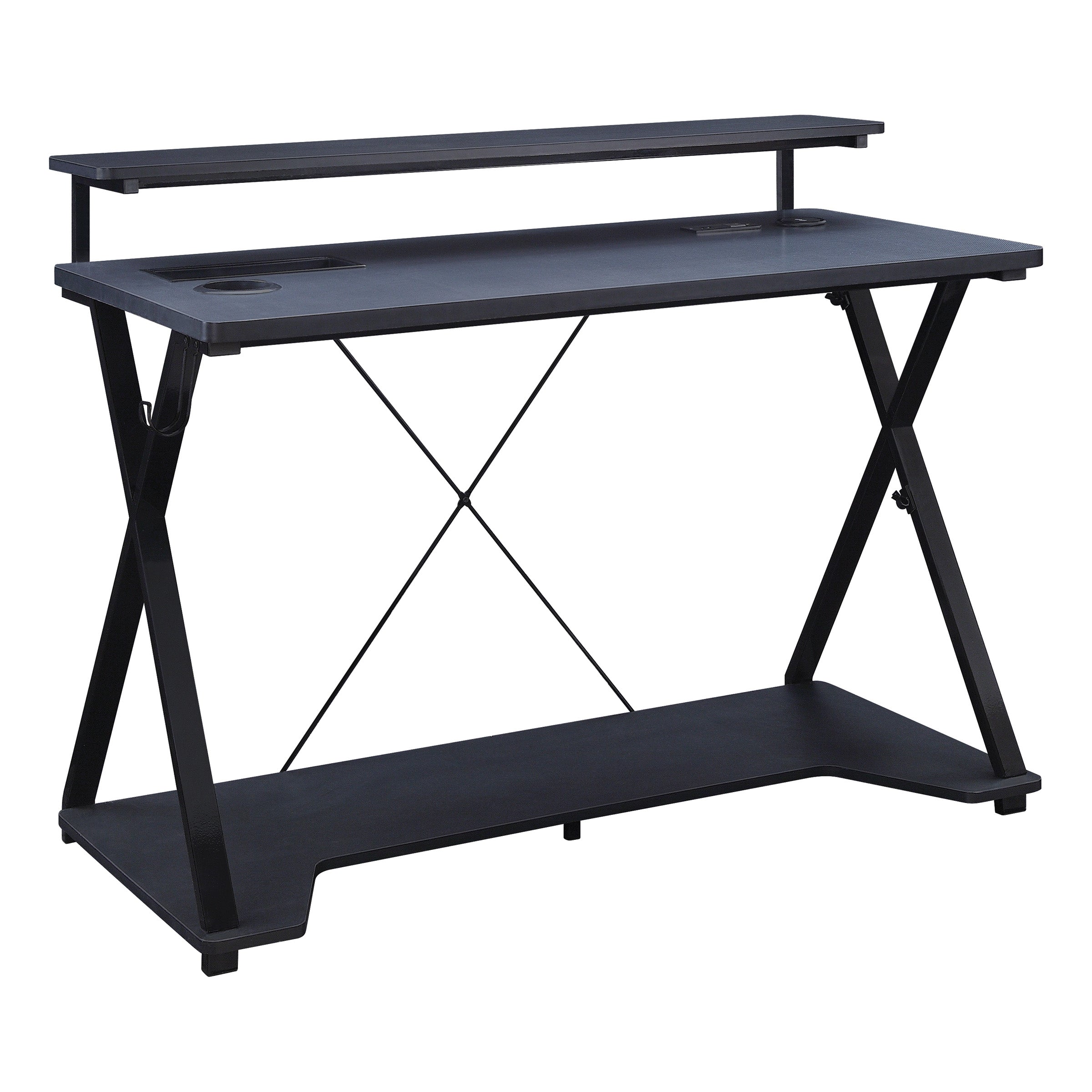 Checkpoint Gaming Desk - Black / Carbon