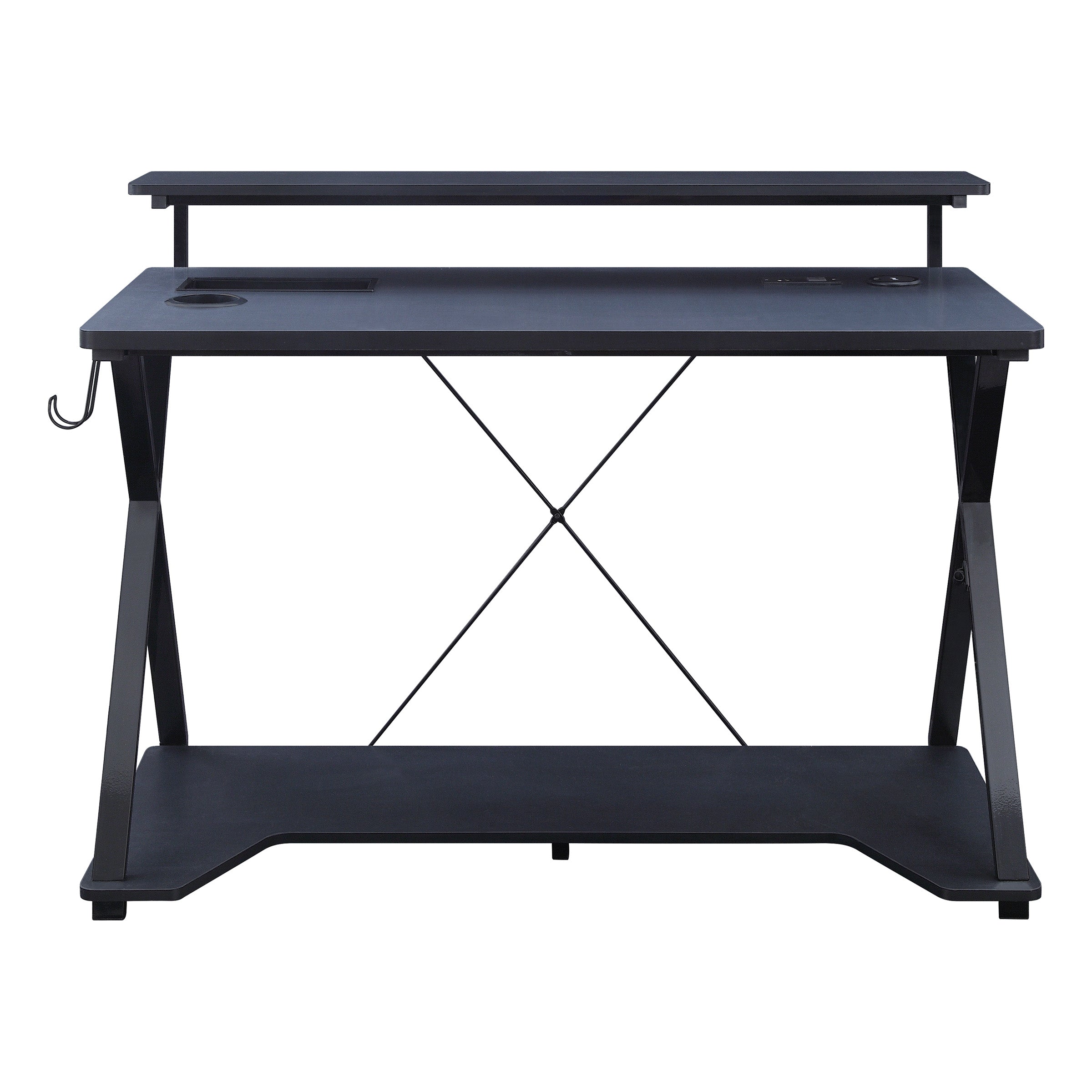 Checkpoint Gaming Desk - Black / Carbon