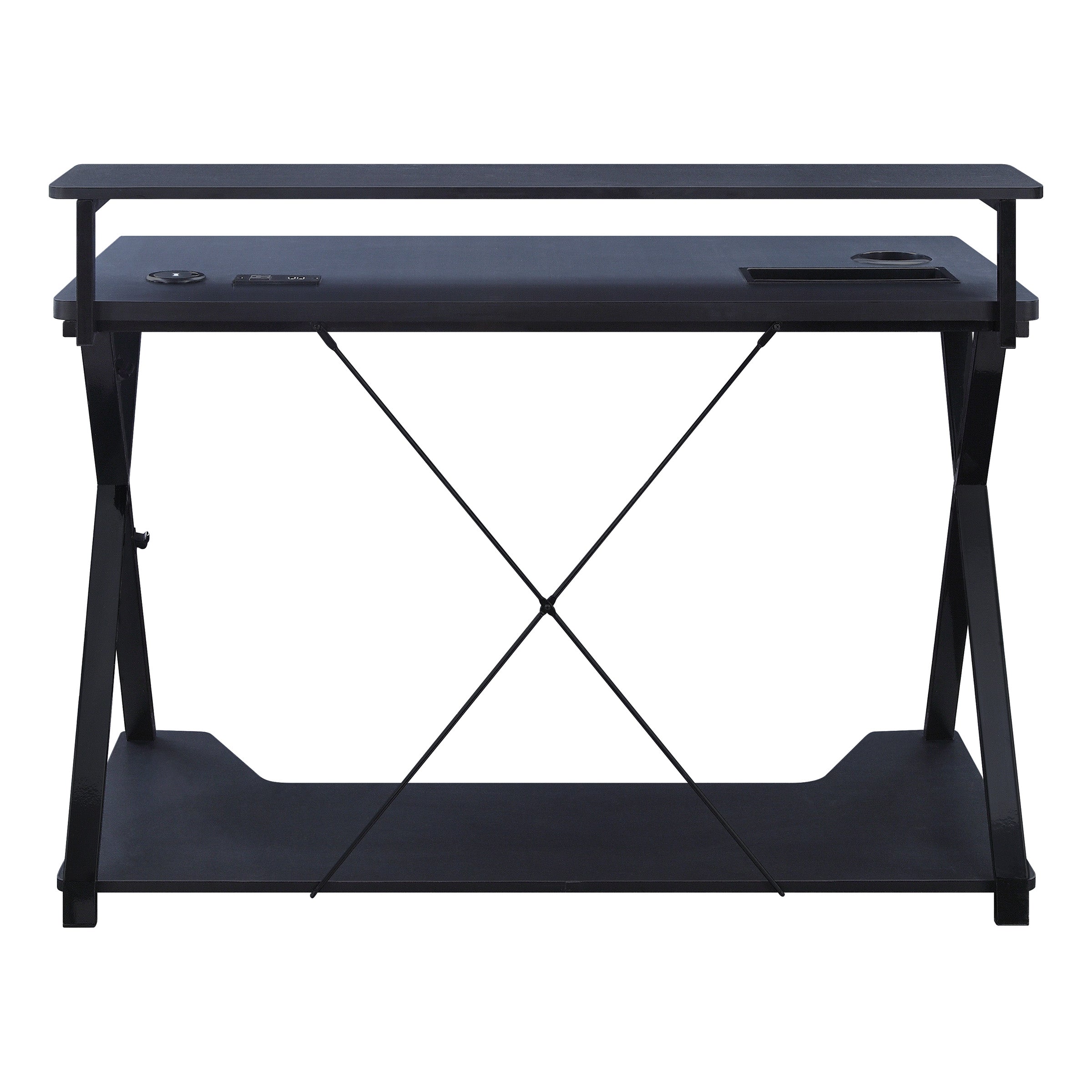 Checkpoint Gaming Desk - Black / Carbon