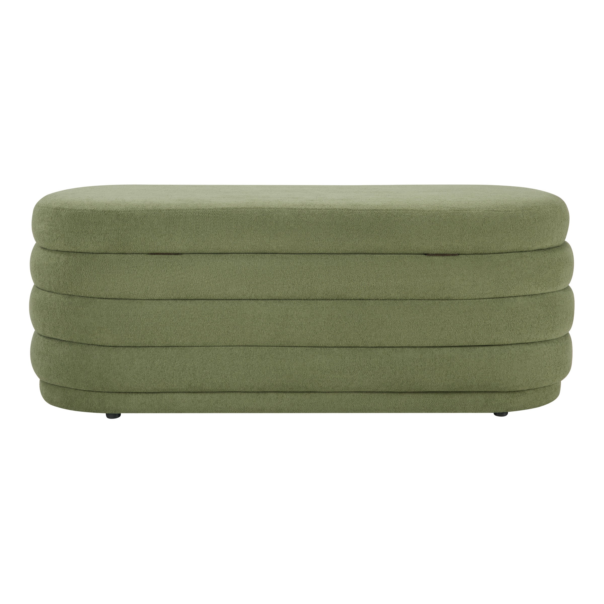 Clifford Storage Bench - Moss