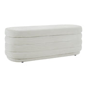 Clifford Storage Bench - Taupe Cord