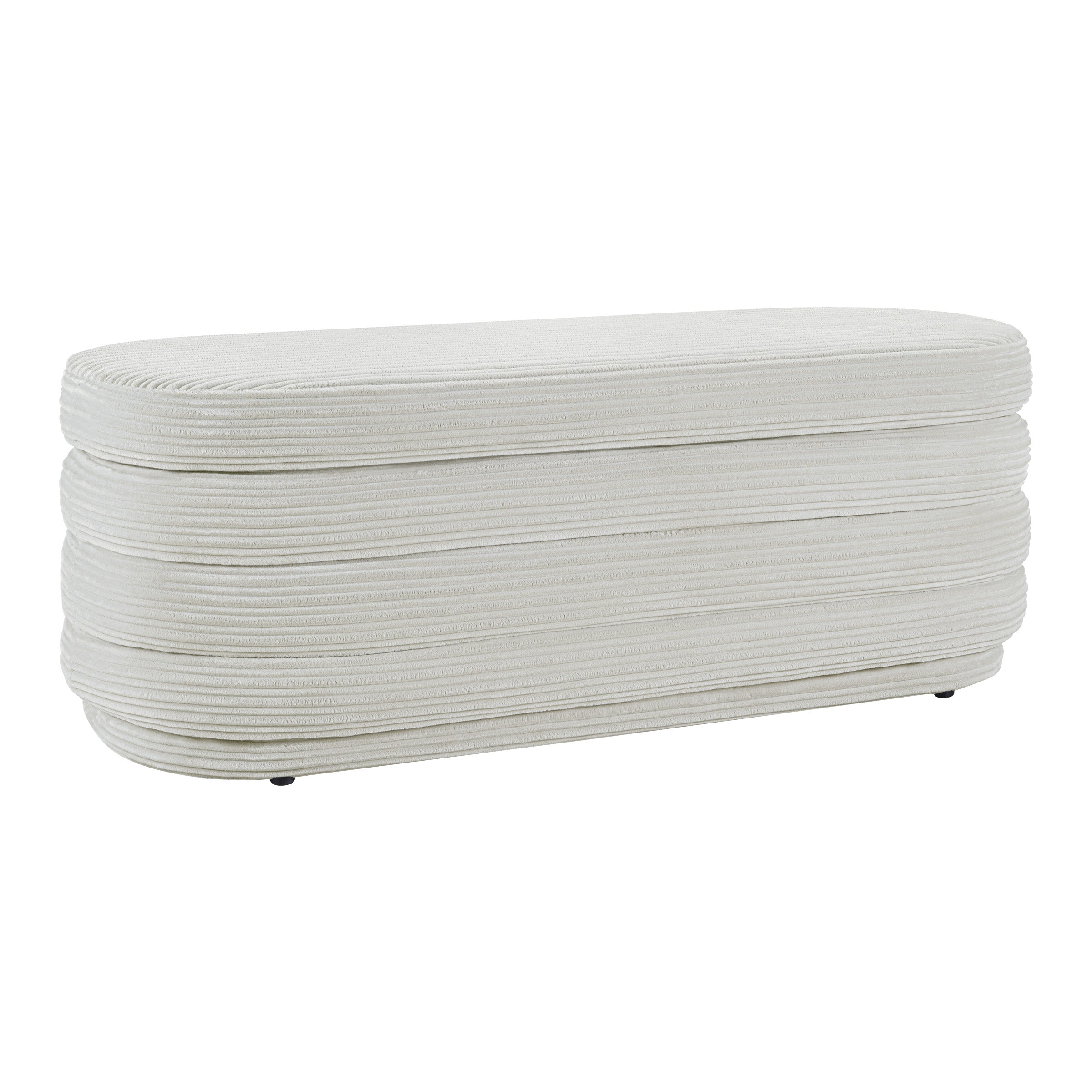 Clifford Storage Bench - Taupe Cord