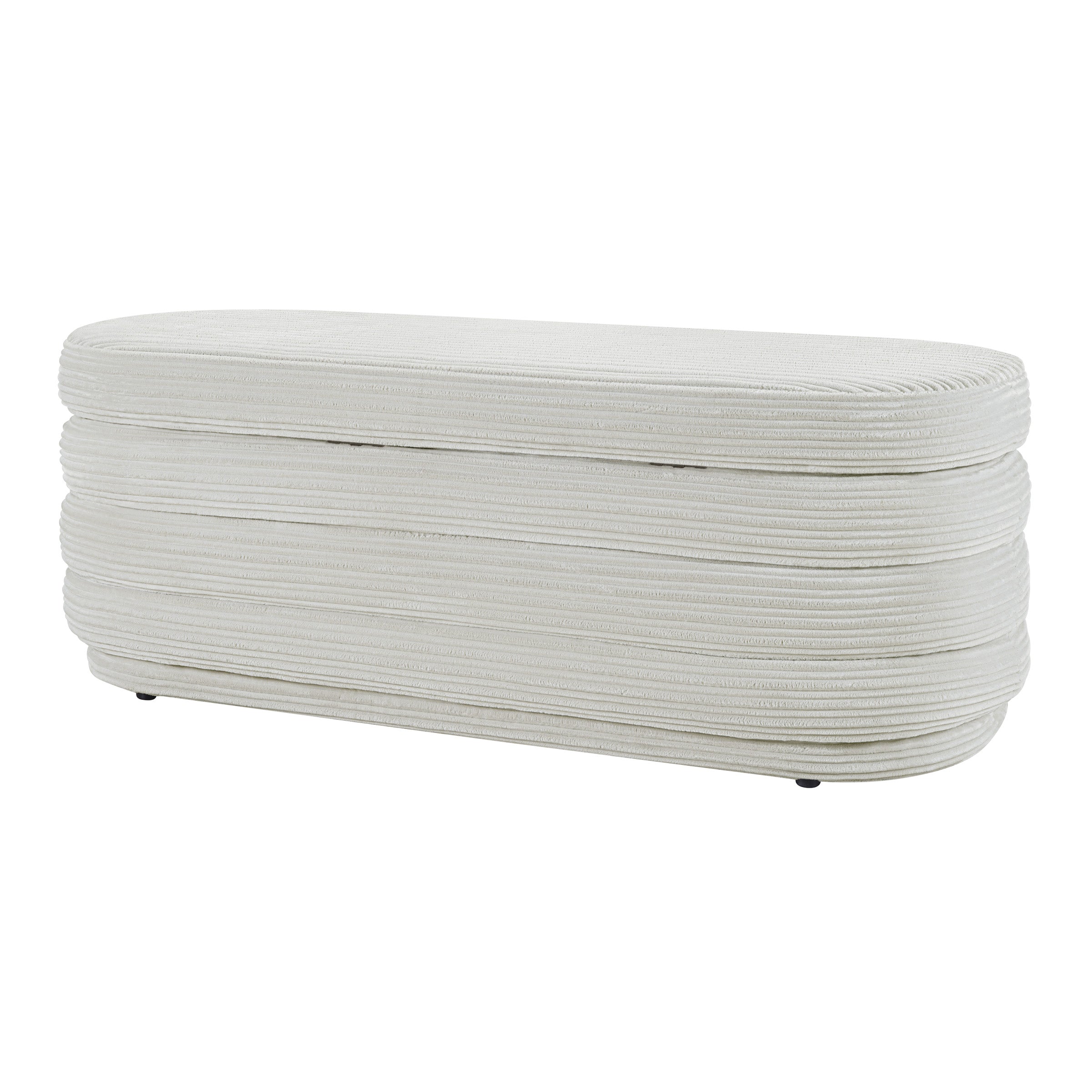 Clifford Storage Bench - Taupe Cord