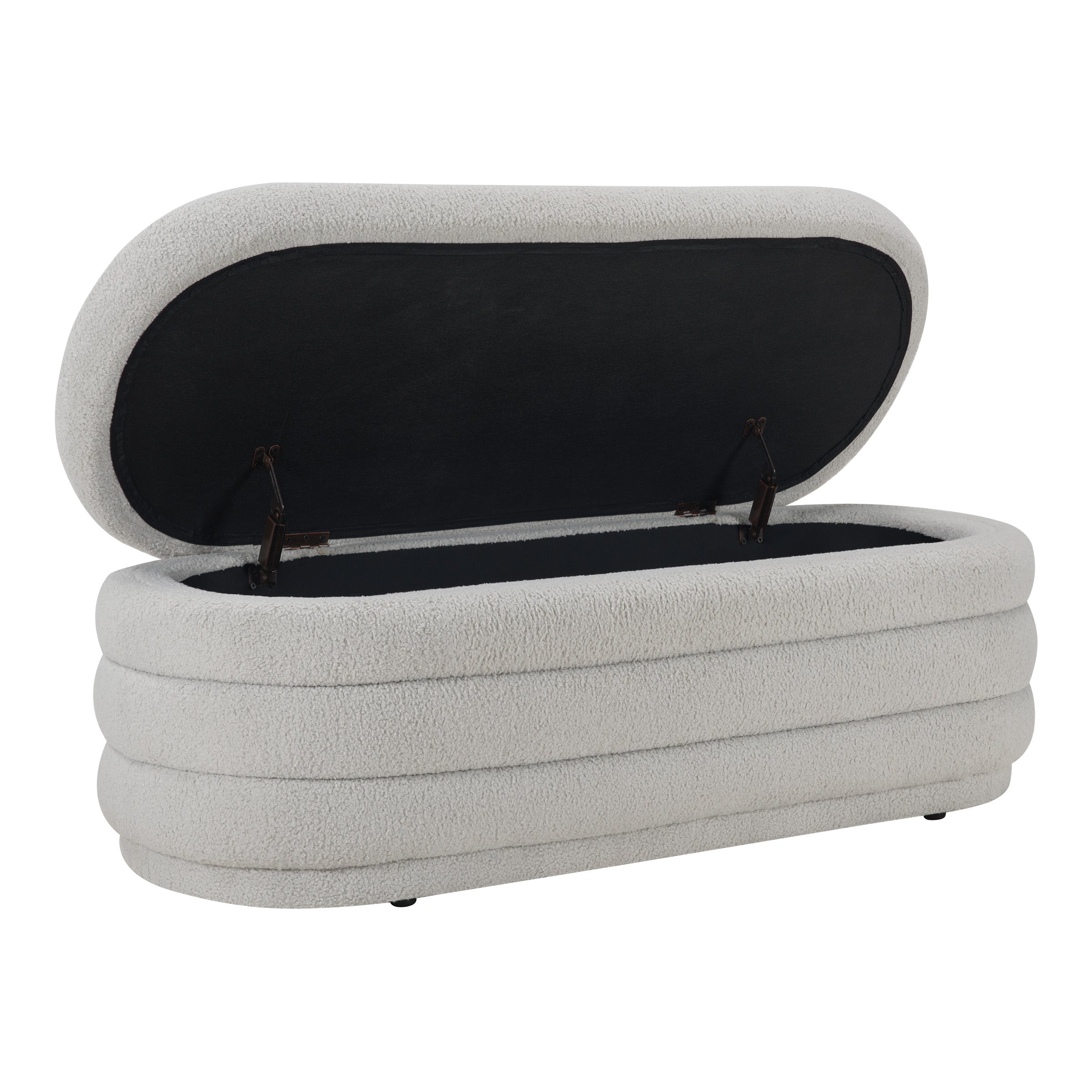 Clifford Storage Bench - Fog