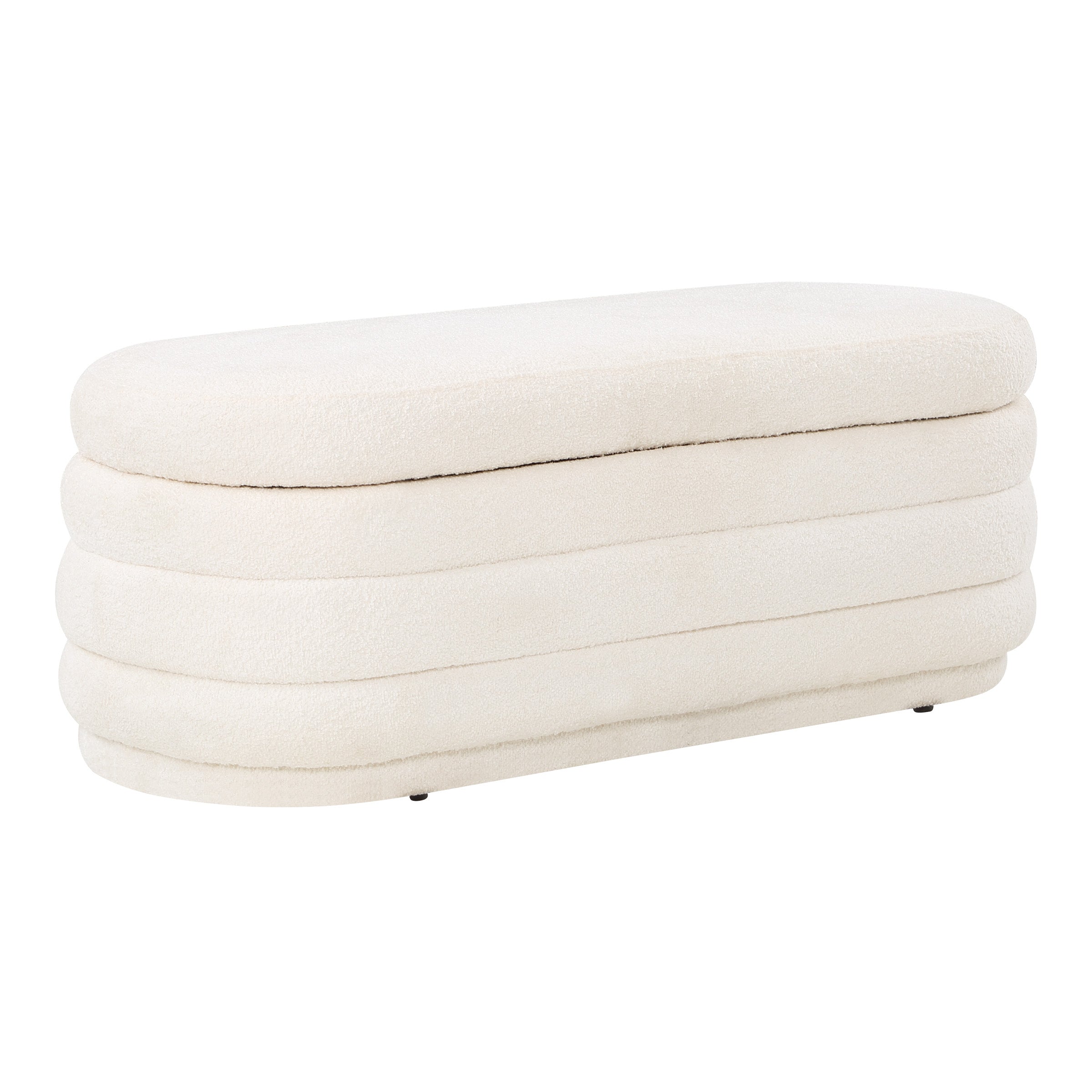 Clifford Storage Bench - Snow Sherpa