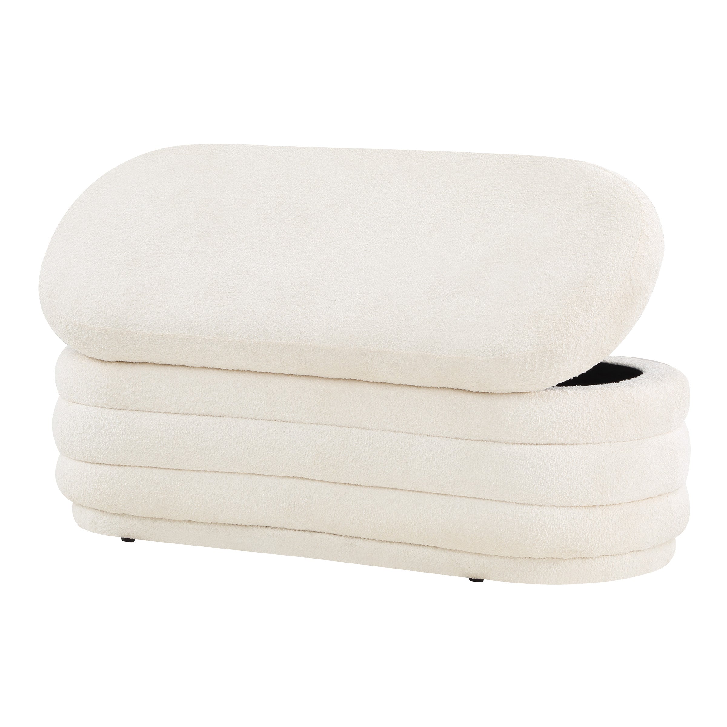 Clifford Storage Bench - Snow Sherpa