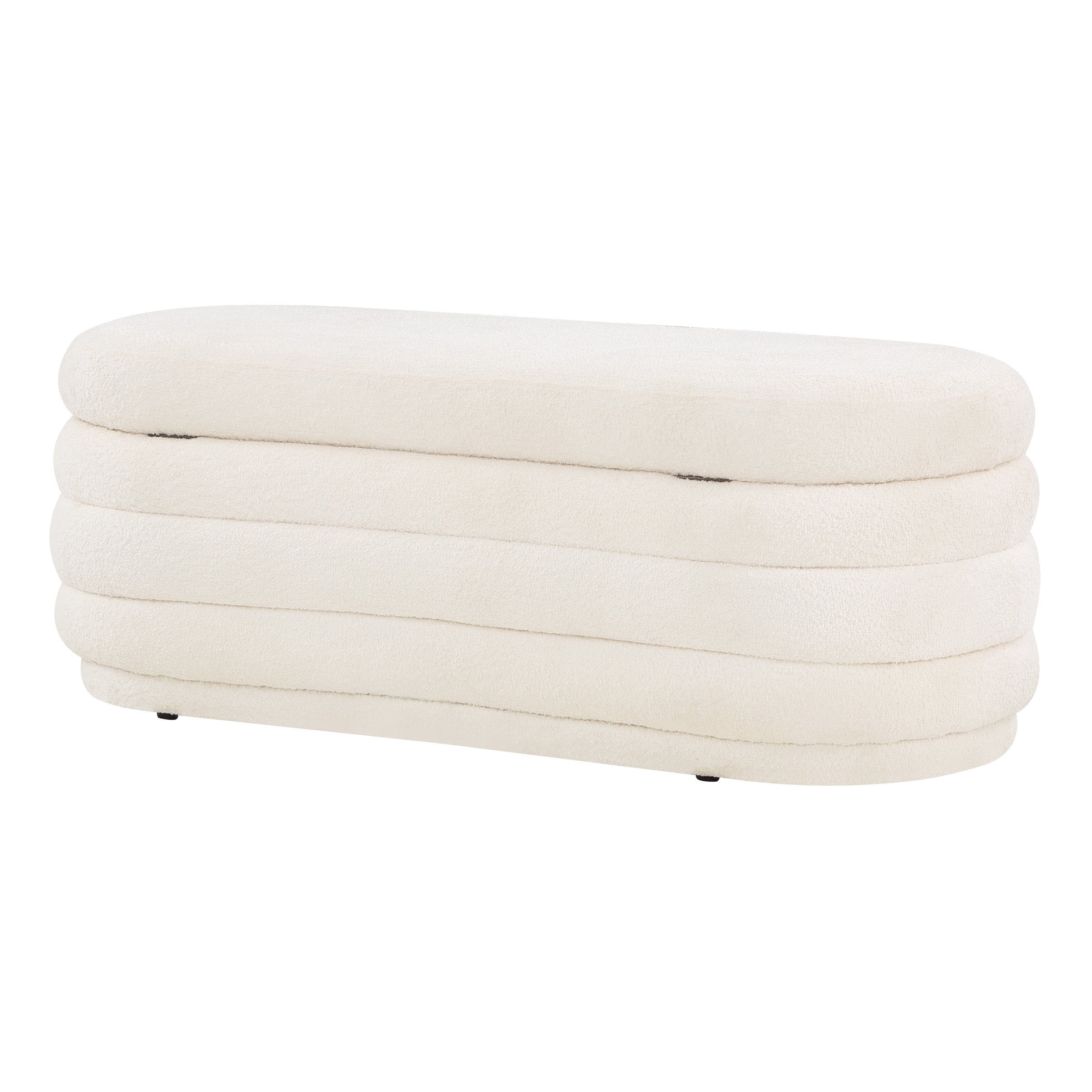Clifford Storage Bench - Snow Sherpa