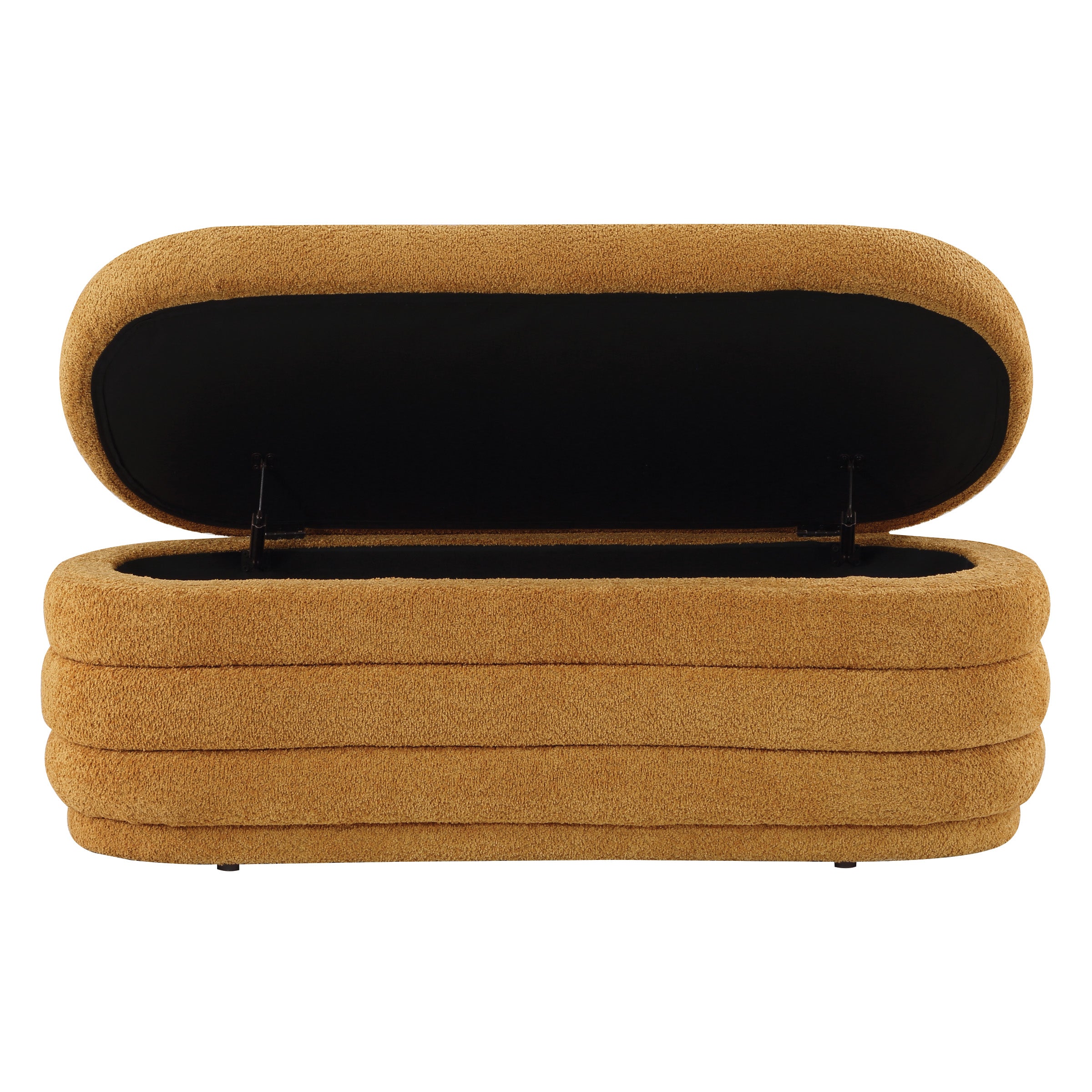 Clifford Storage Bench - Medallion Sherpa