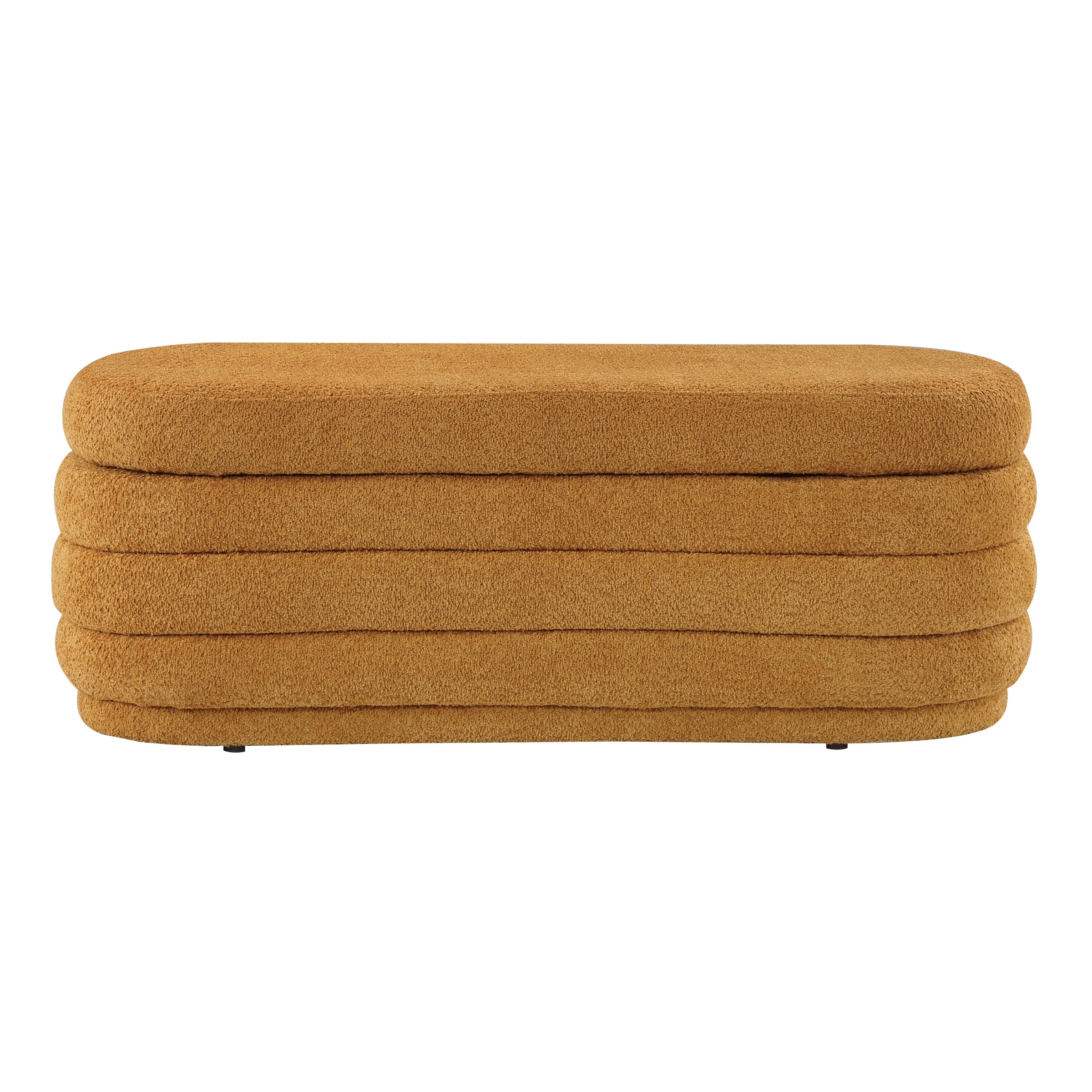 Clifford Storage Bench - Medallion Sherpa