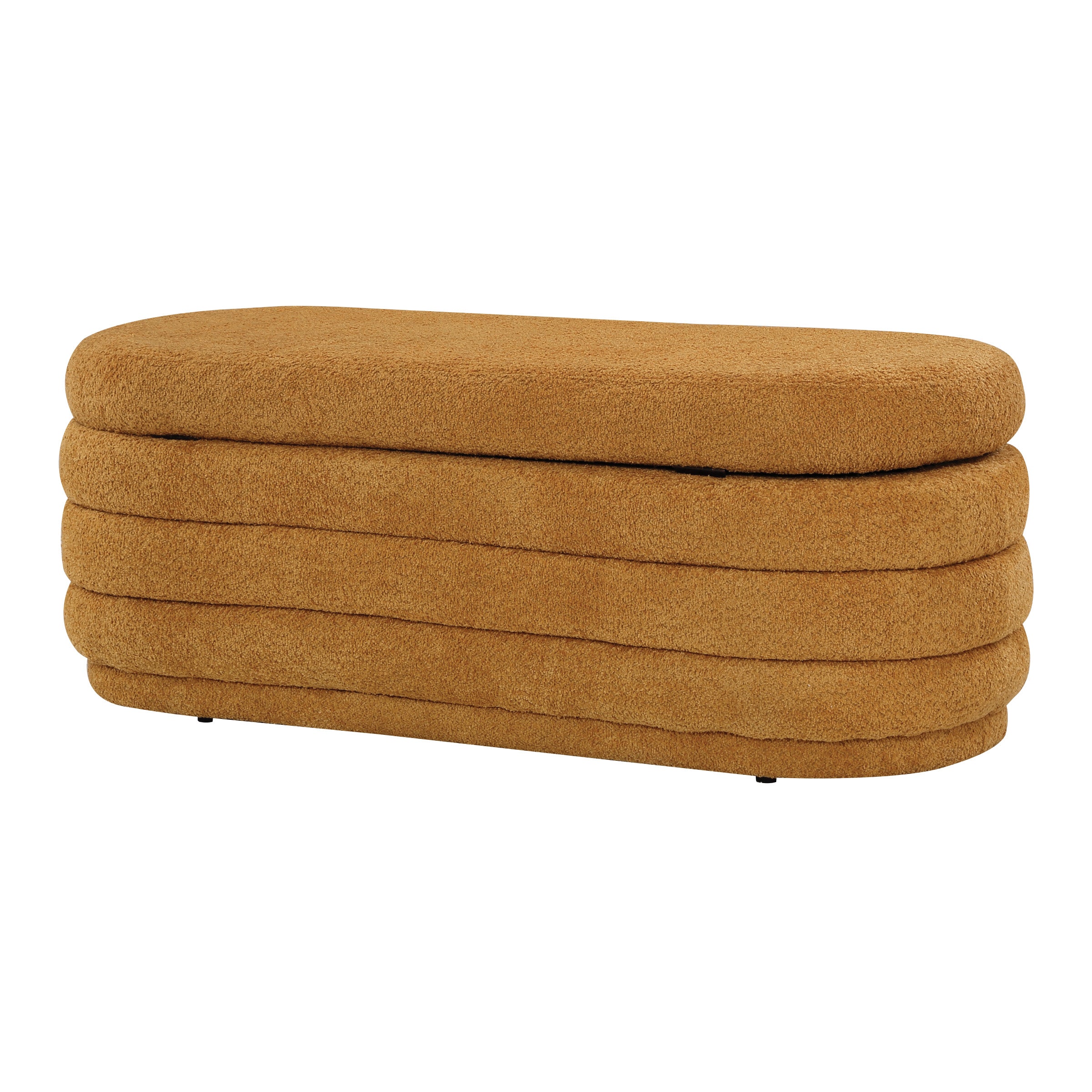 Clifford Storage Bench - Medallion Sherpa