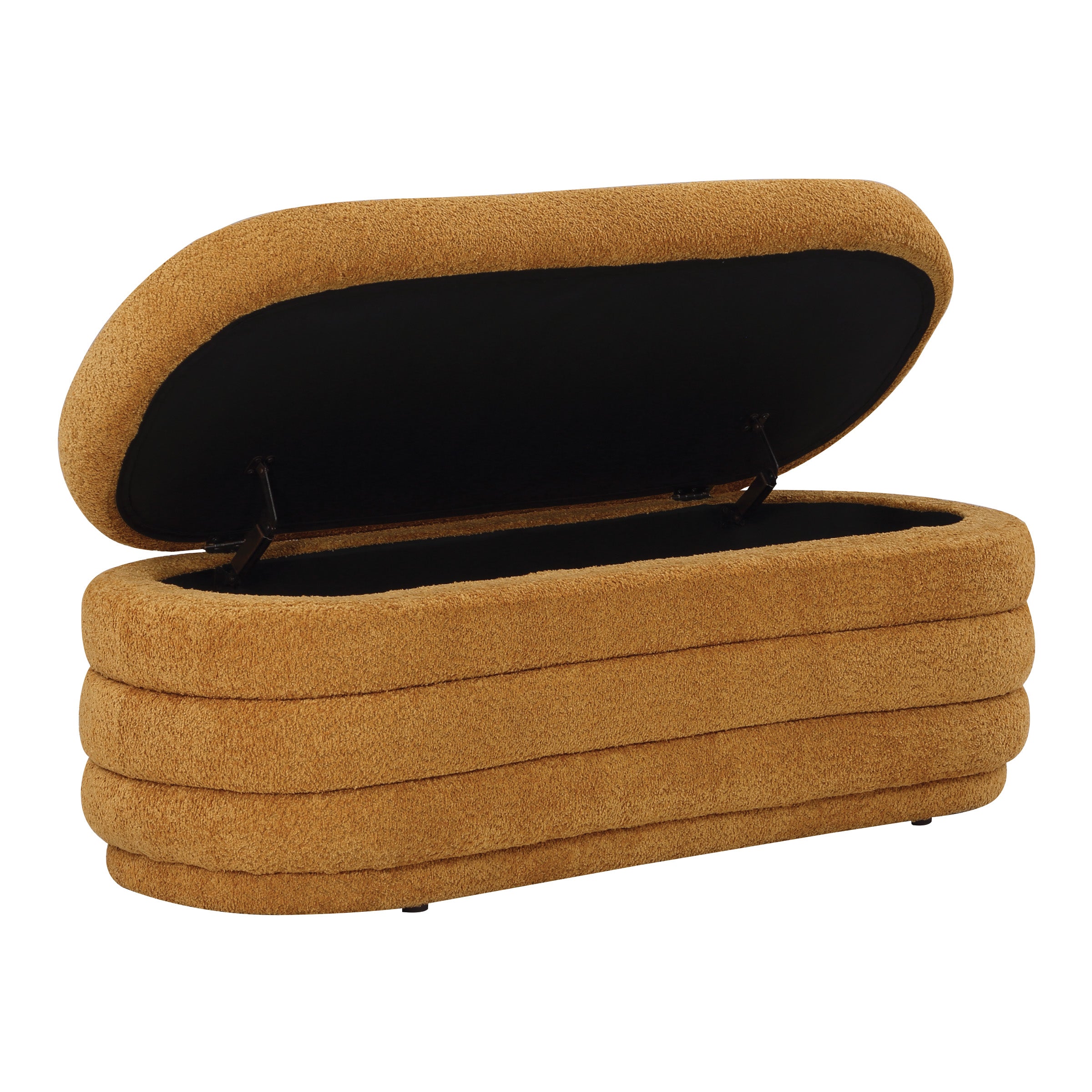 Clifford Storage Bench - Medallion Sherpa