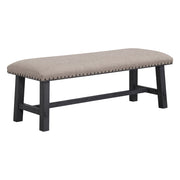 Callen Bench - Grey, Antique Grey base