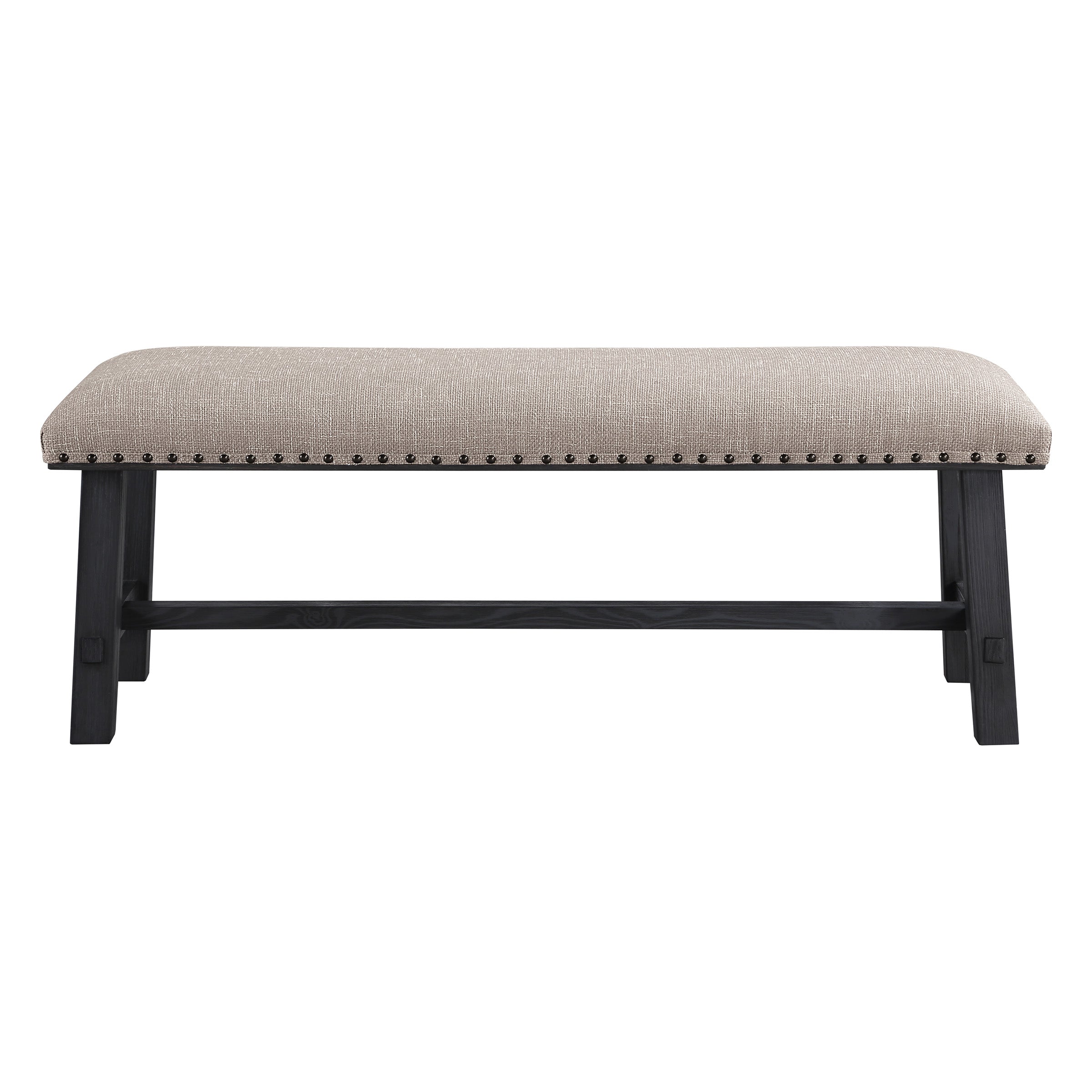 Callen Bench - Grey, Antique Grey base