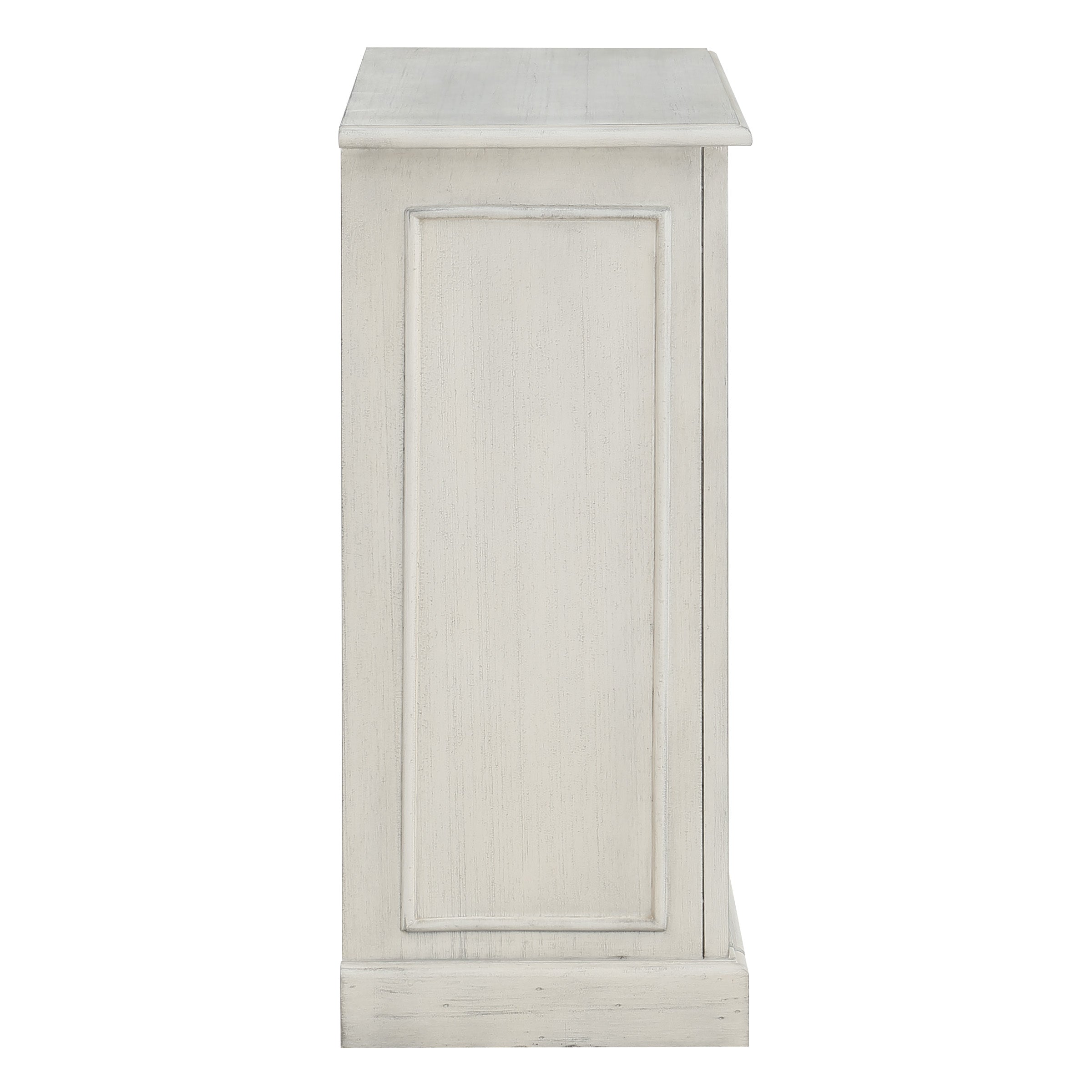 Country Meadows 2-Shelf Bookcase - Antique White