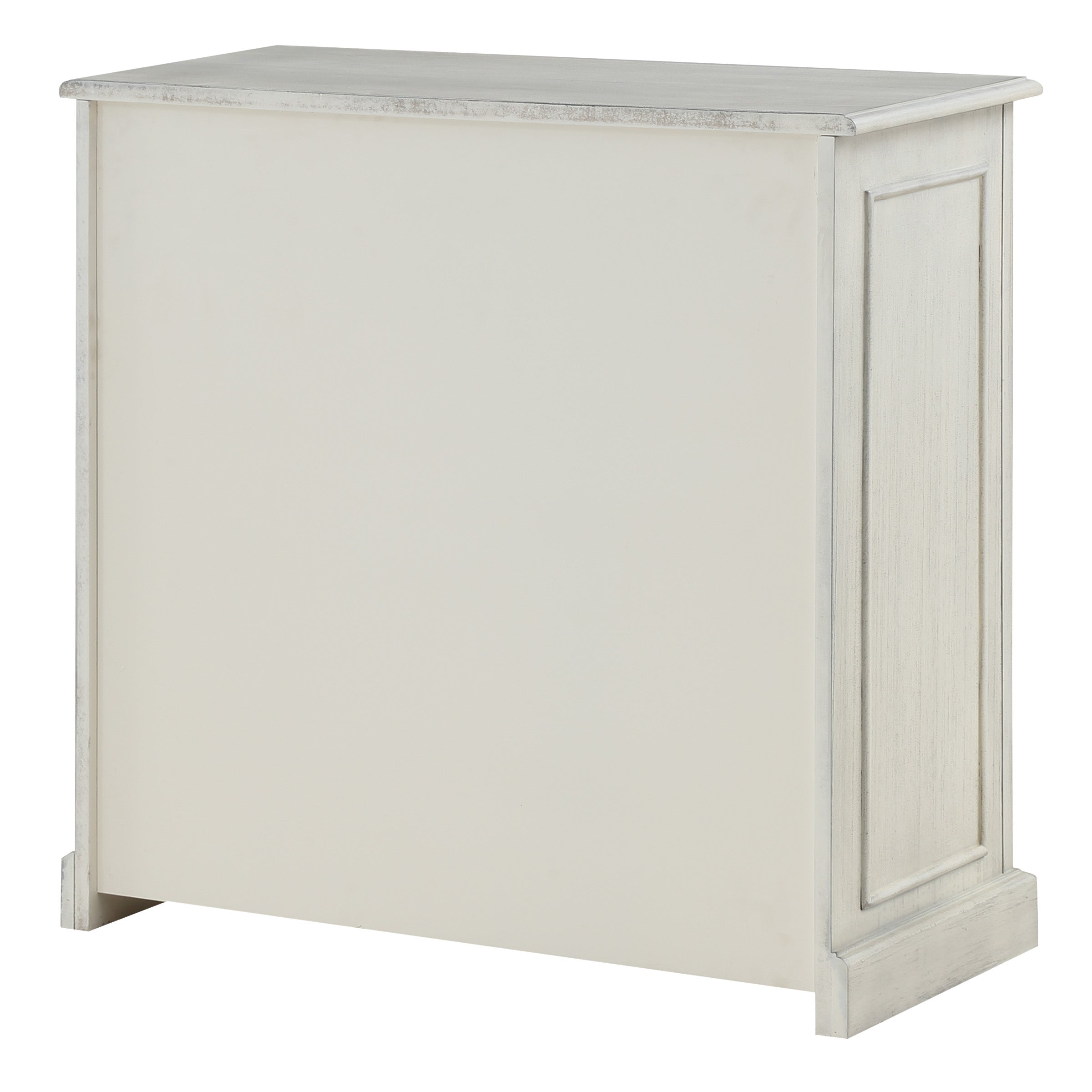 Country Meadows 2-Shelf Bookcase - Antique White