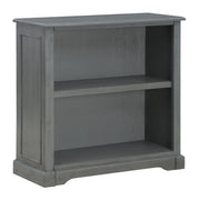 Country Meadows 2-Shelf Bookcase - Plantation Grey