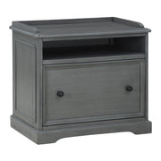 Country Meadows File Cabinet - Plantation Grey