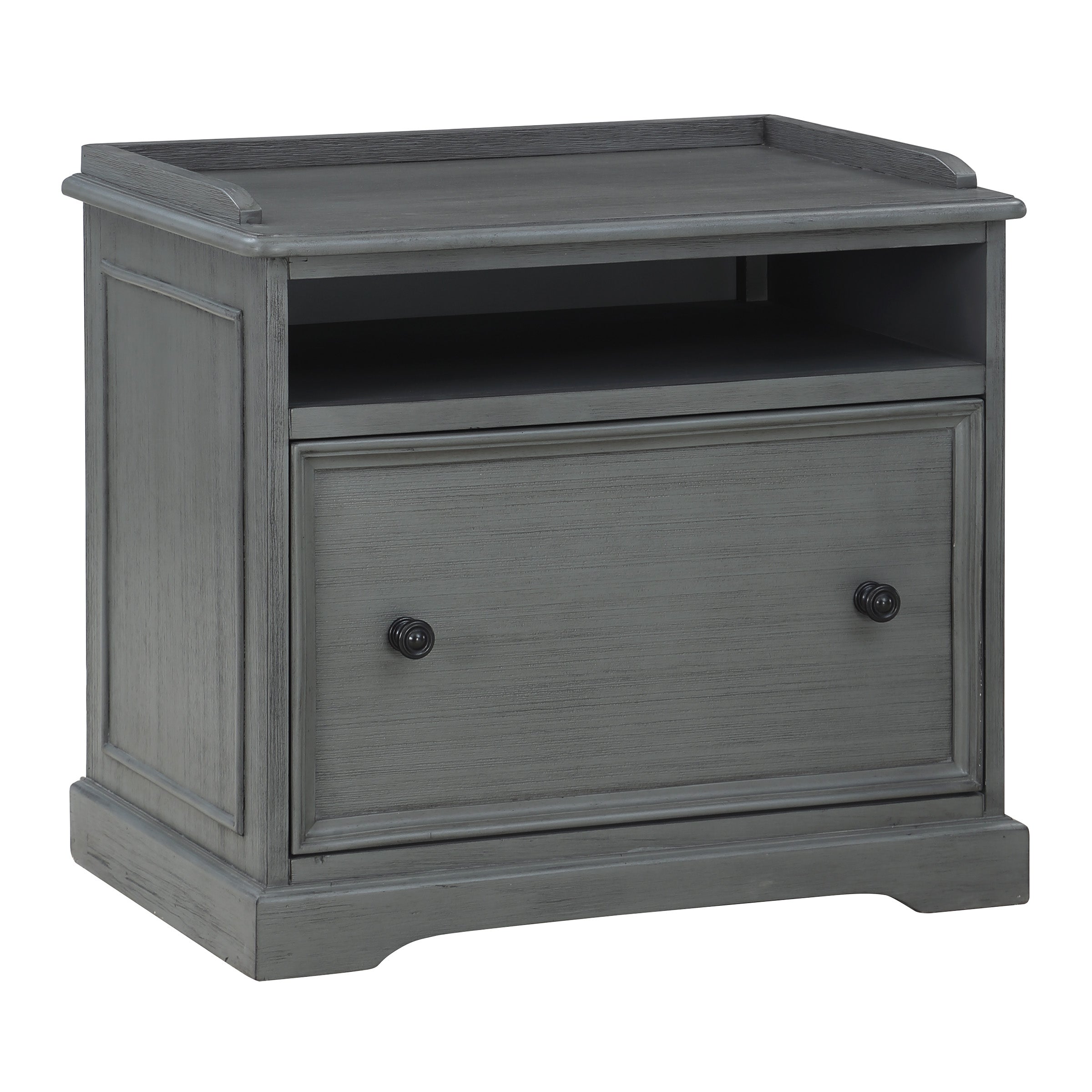 Country Meadows File Cabinet - Plantation Grey