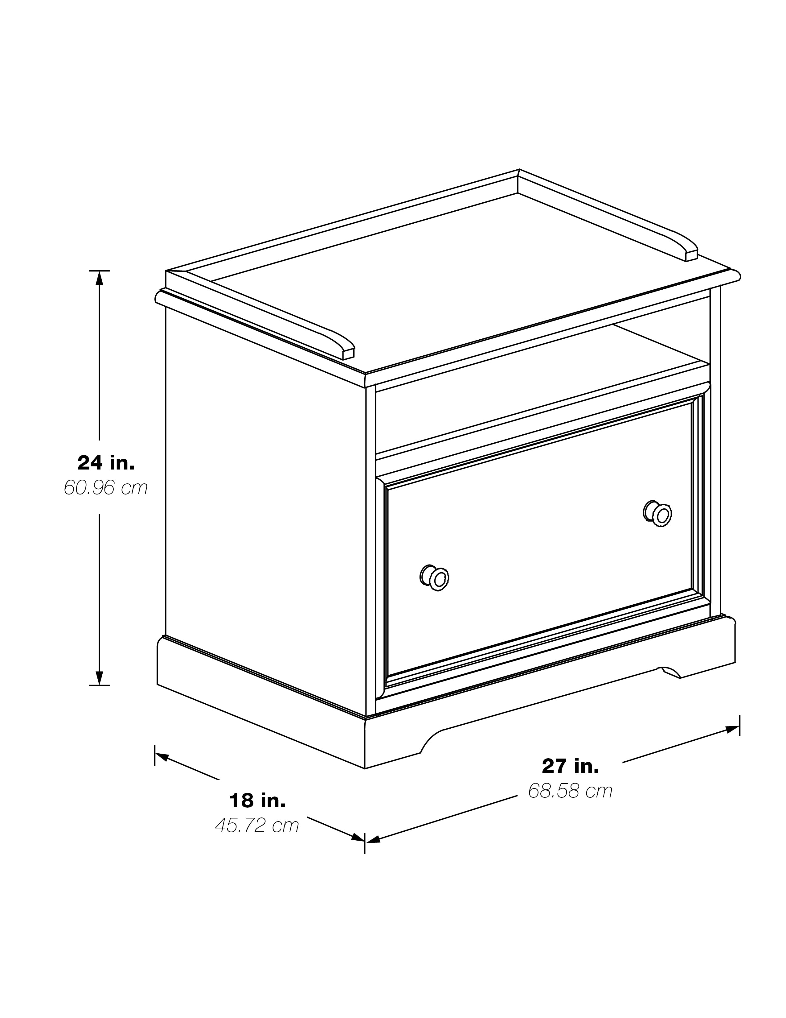 Country Meadows File Cabinet - Plantation Grey