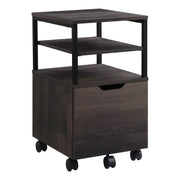 Contempo Mobile Cart - Ozark Ash