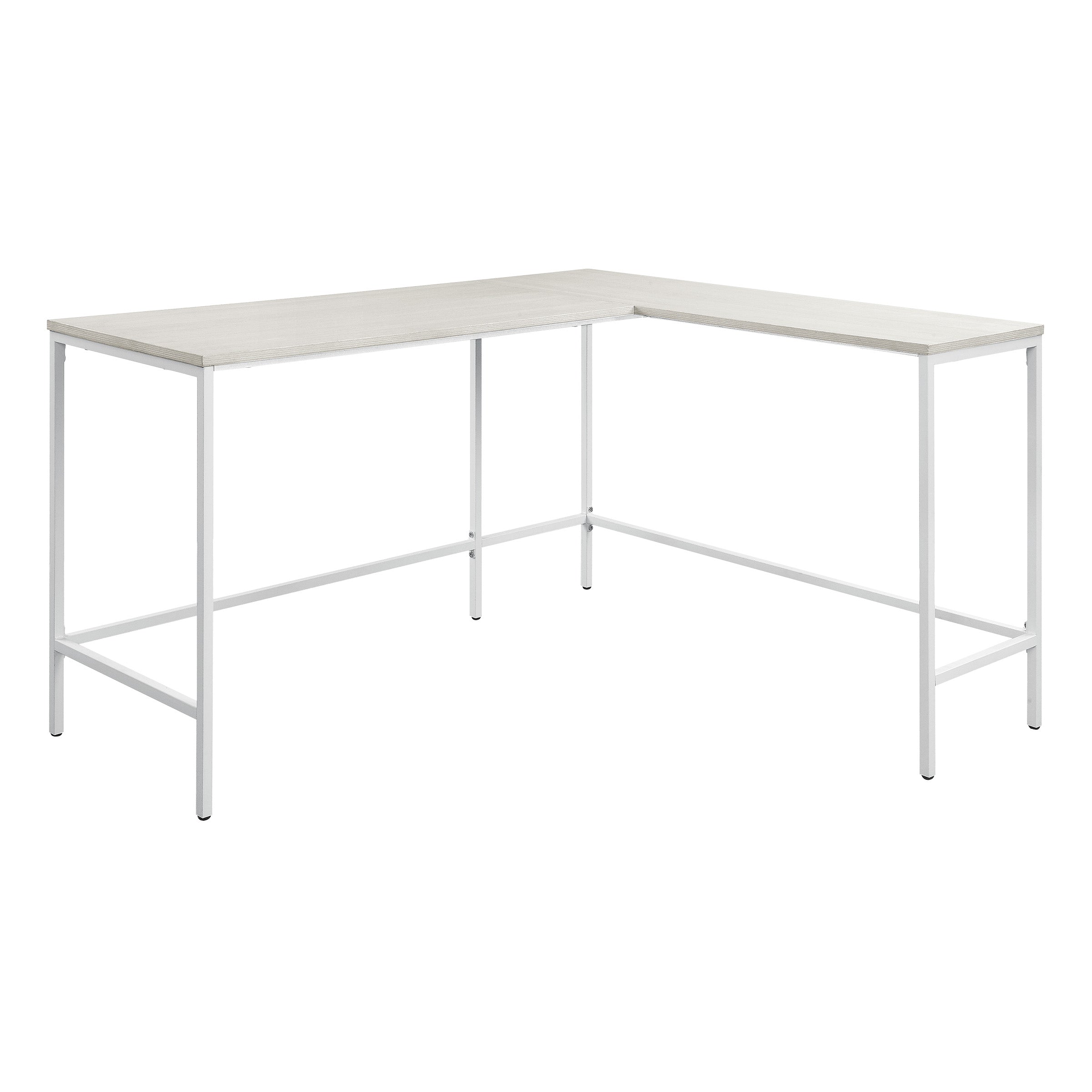 Contempo L-shaped Desk - White Oak