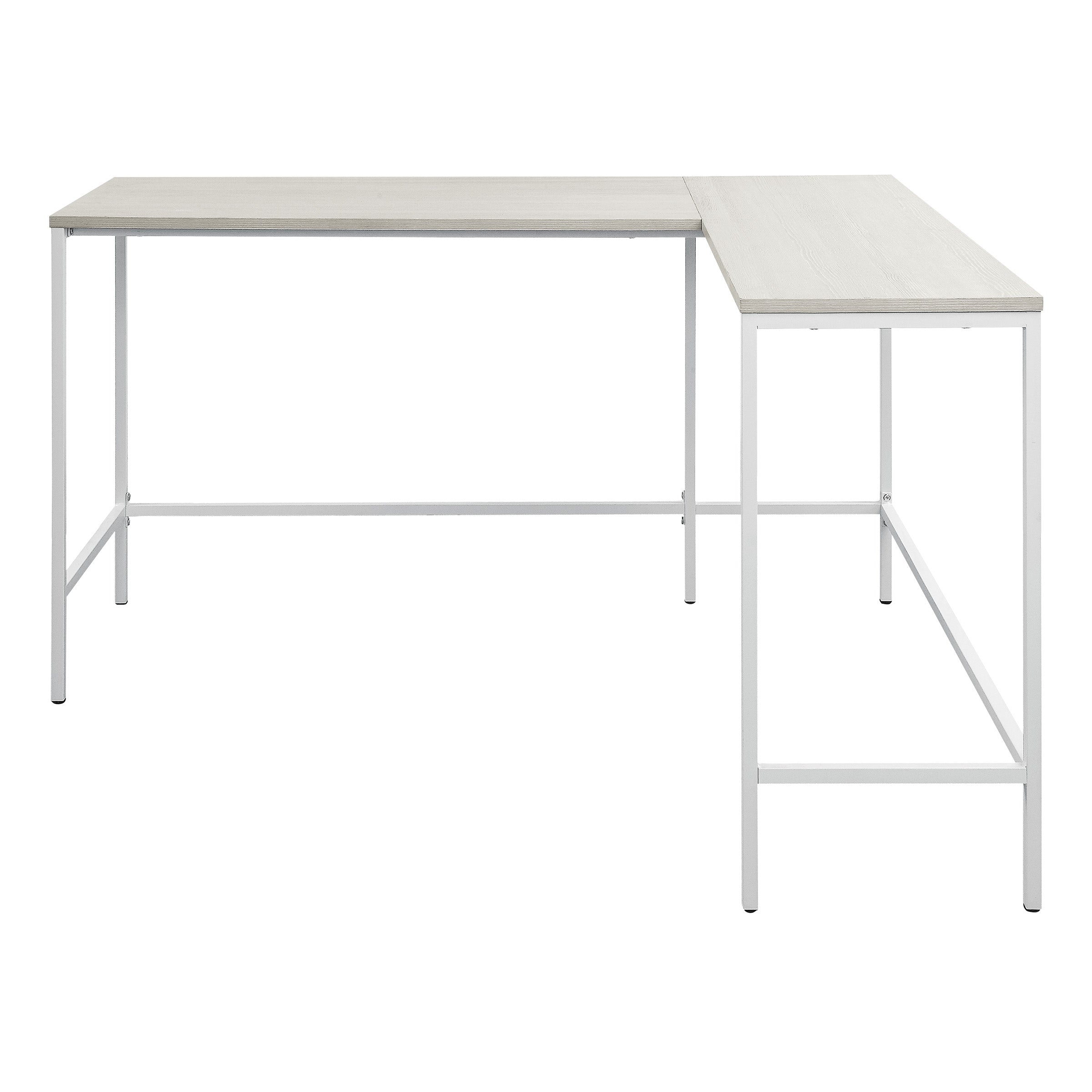 Contempo L-shaped Desk - White Oak