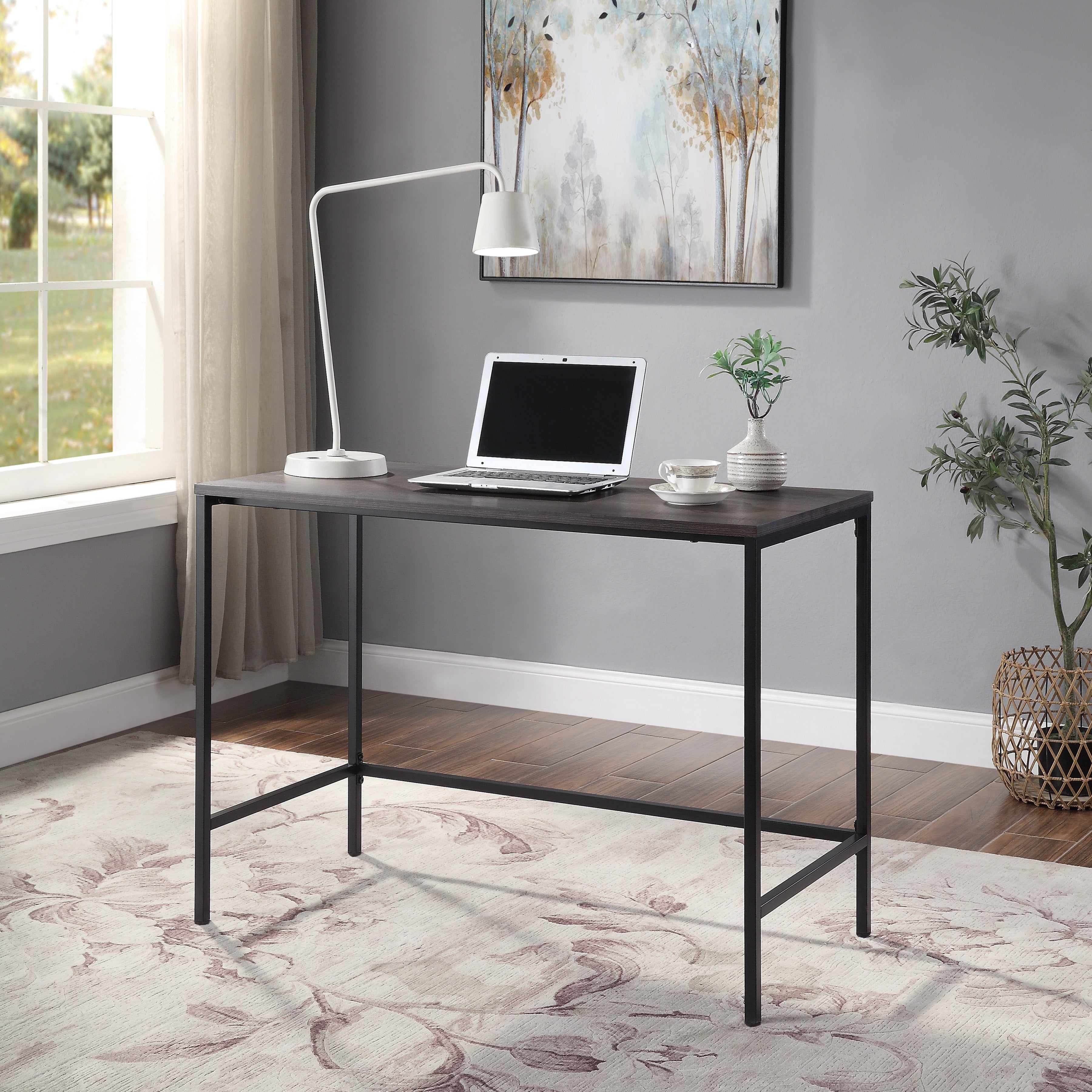 Contempo 42" Desk in Ash - Ozark Ash