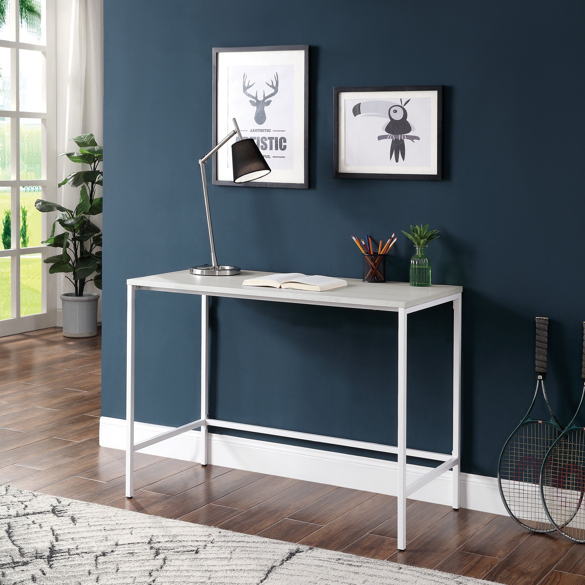 Contempo 42" Desk - White Oak