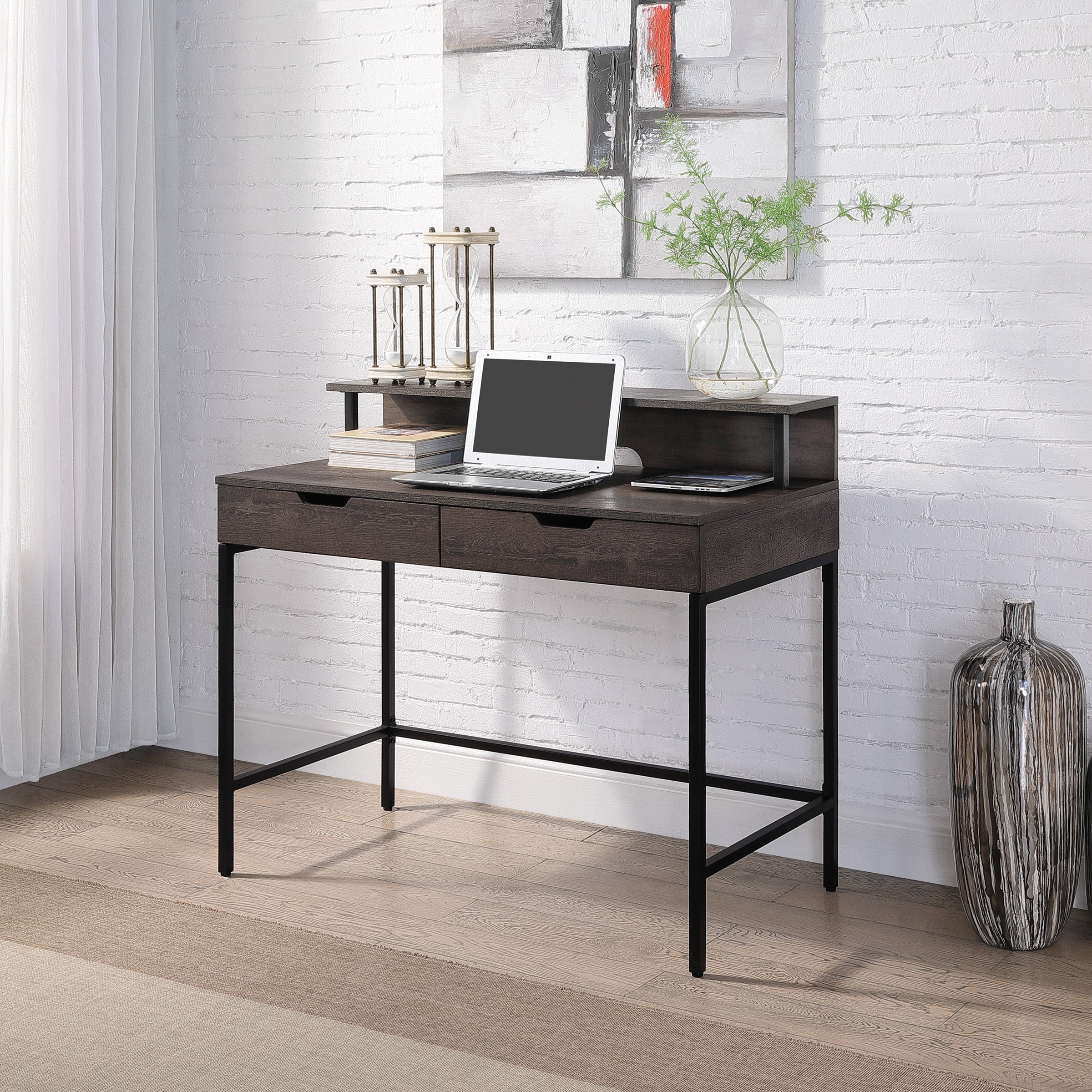 Contempo 40" Desk - Brown