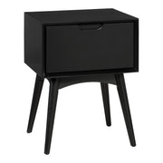 Copenhagen Accent Table with Drawer in Black Finish