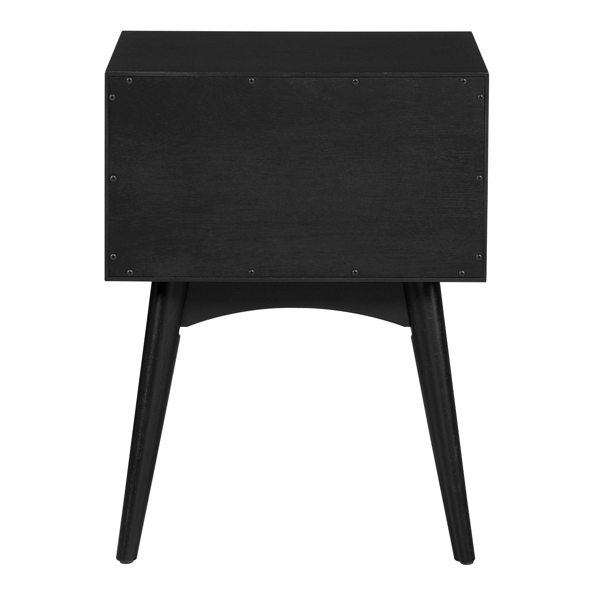 Copenhagen Accent Table with Drawer in Black Finish