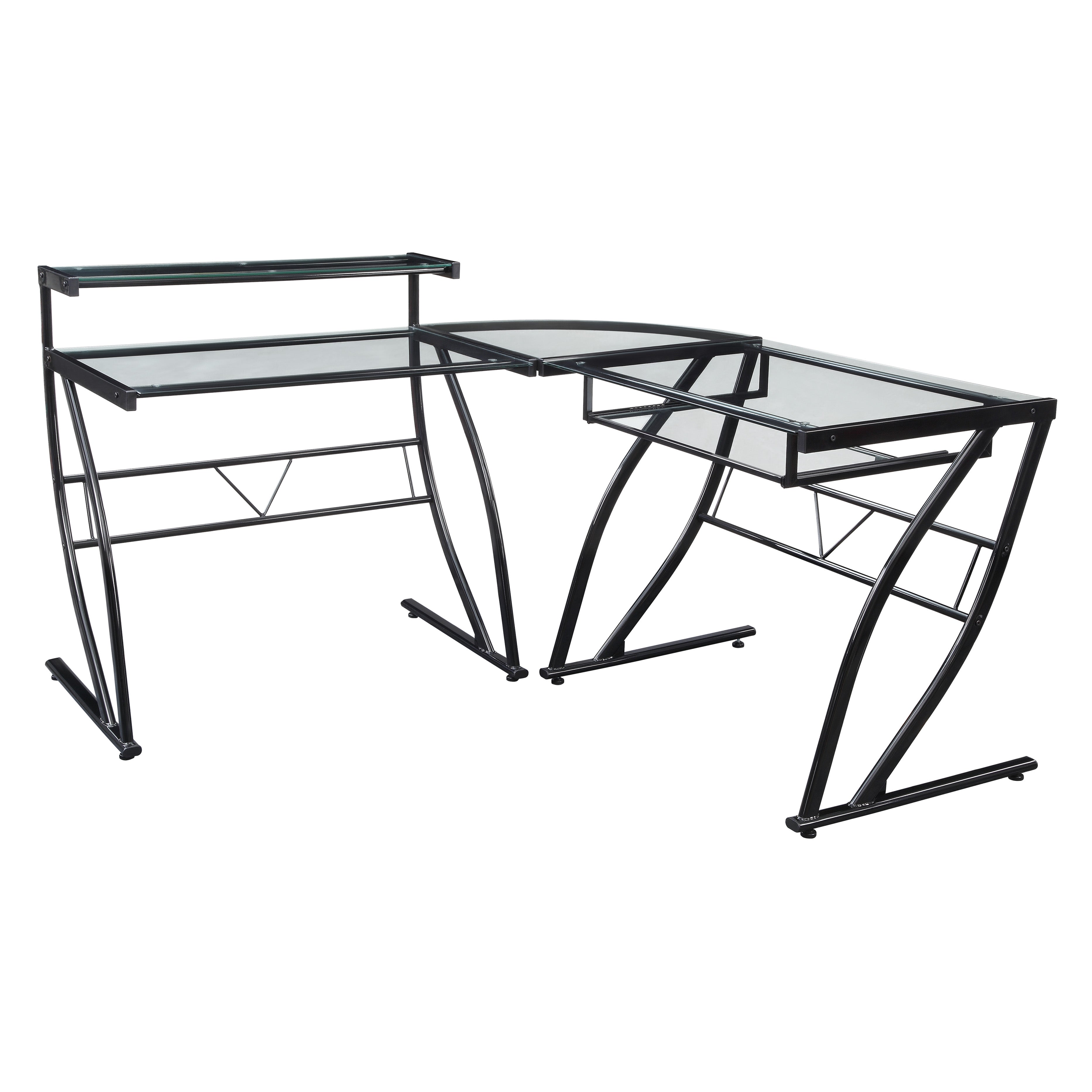 Constellation L-Shape Desk - Black