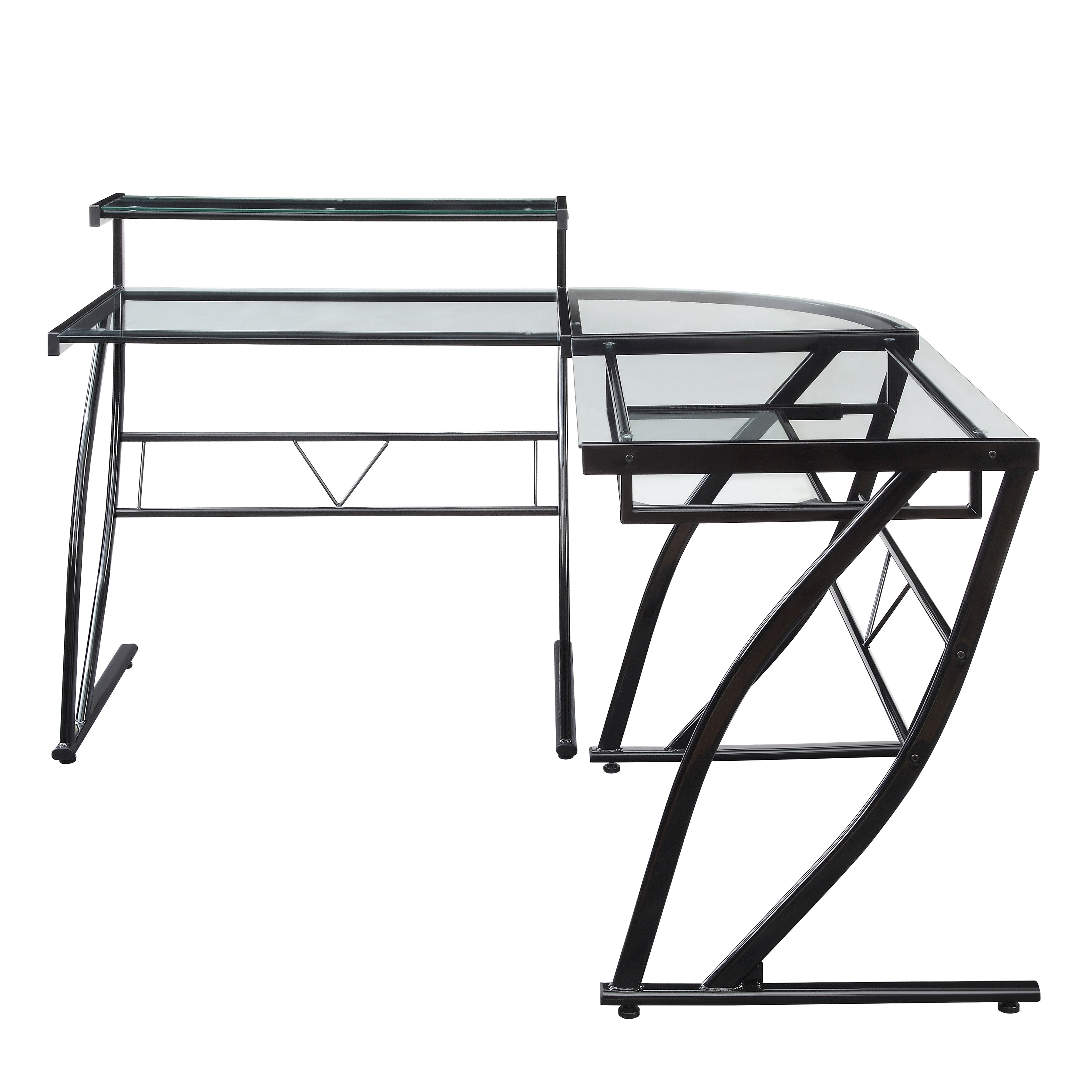 Constellation L-Shape Desk - Black