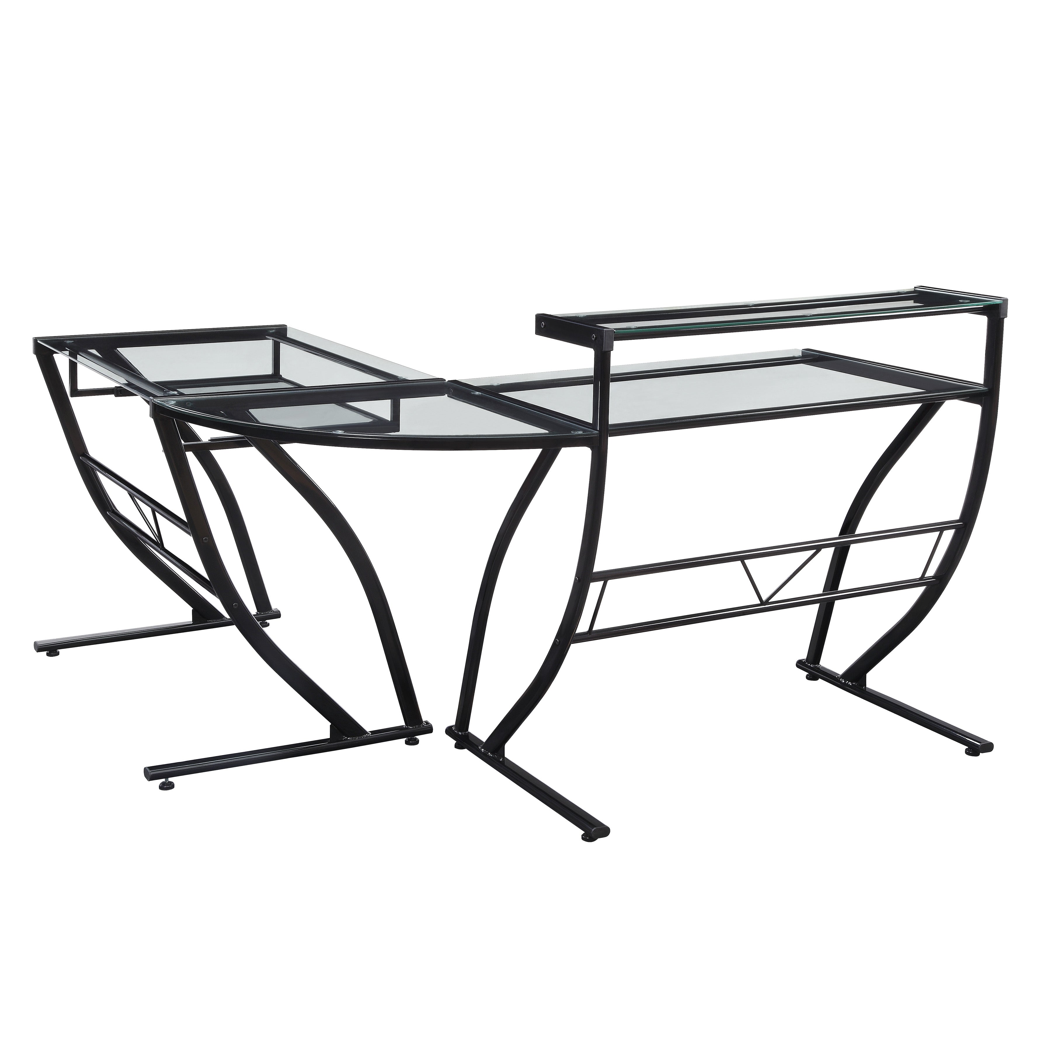 Constellation L-Shape Desk - Black