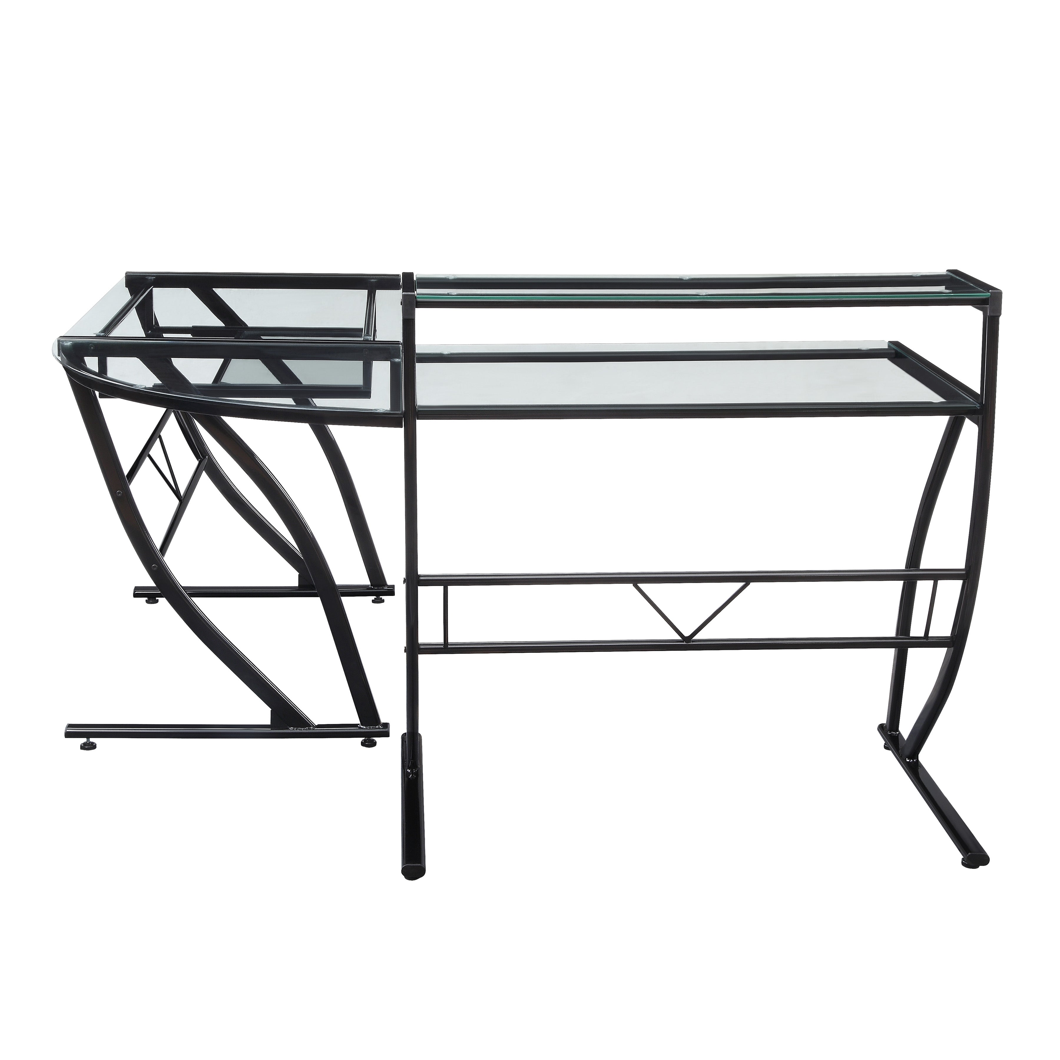 Constellation L-Shape Desk - Black
