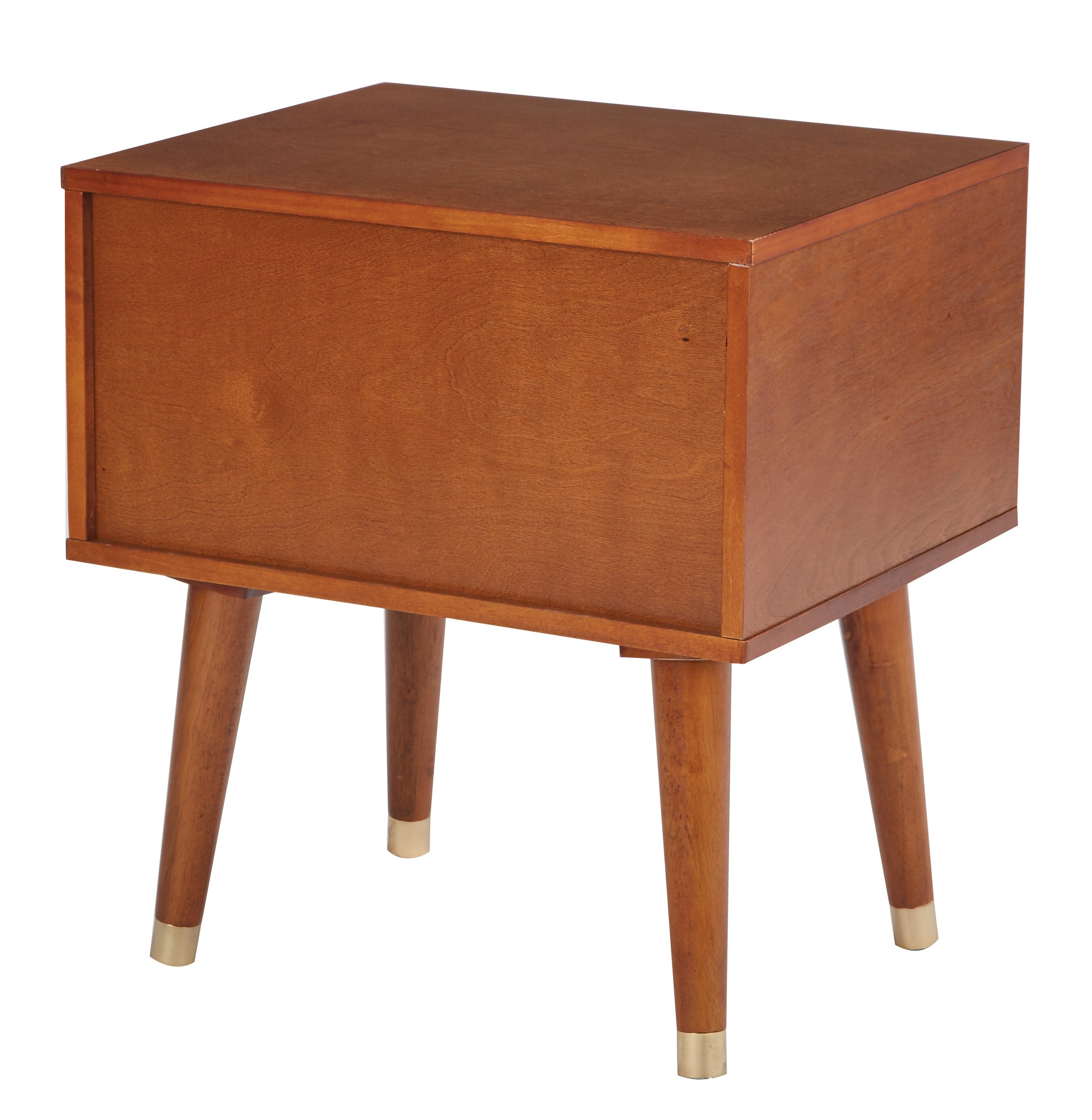 Cupertino Side Table - Light Walnut