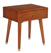 Cupertino Side Table - Light Walnut