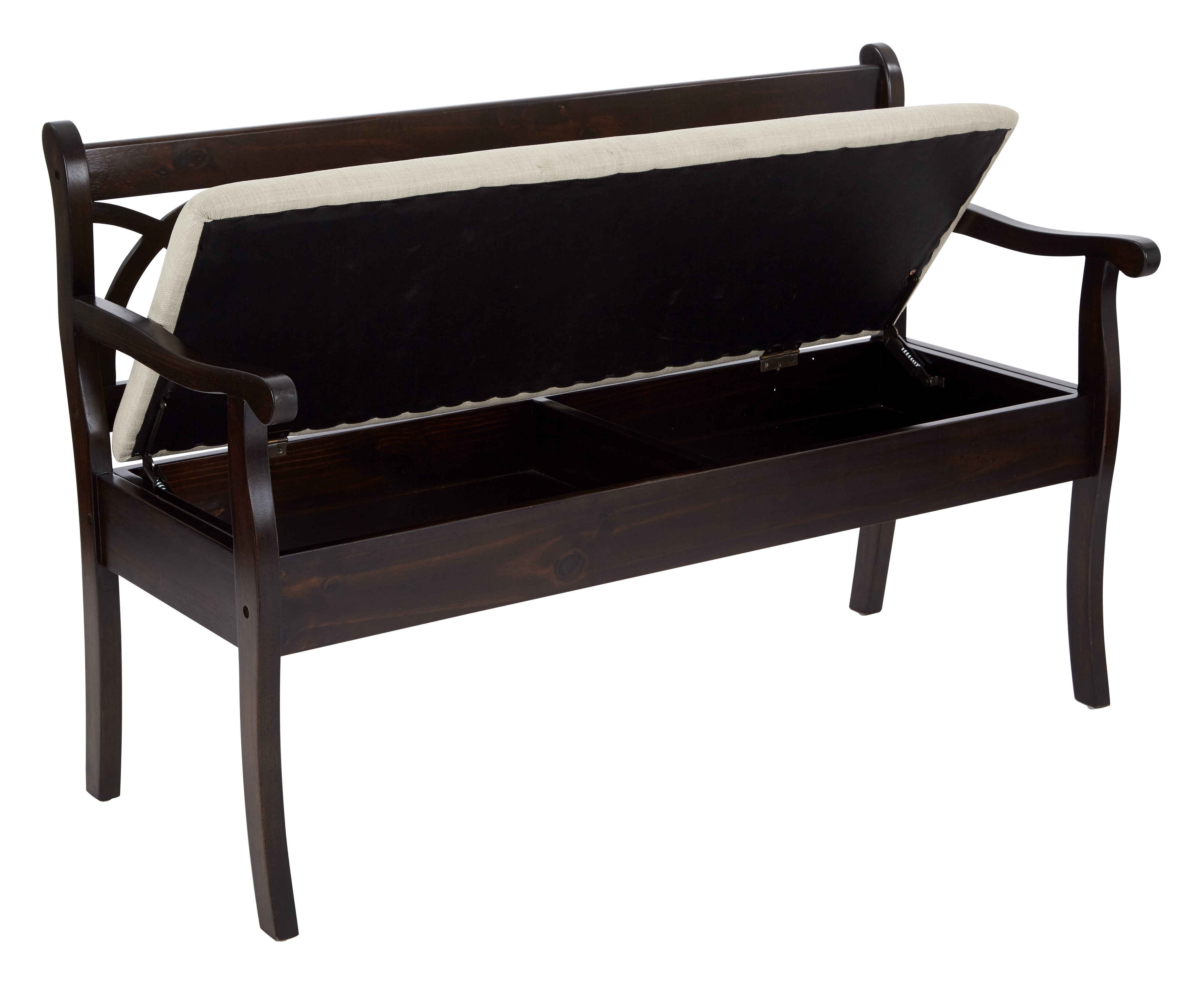 Coventry Storage Bench - Black